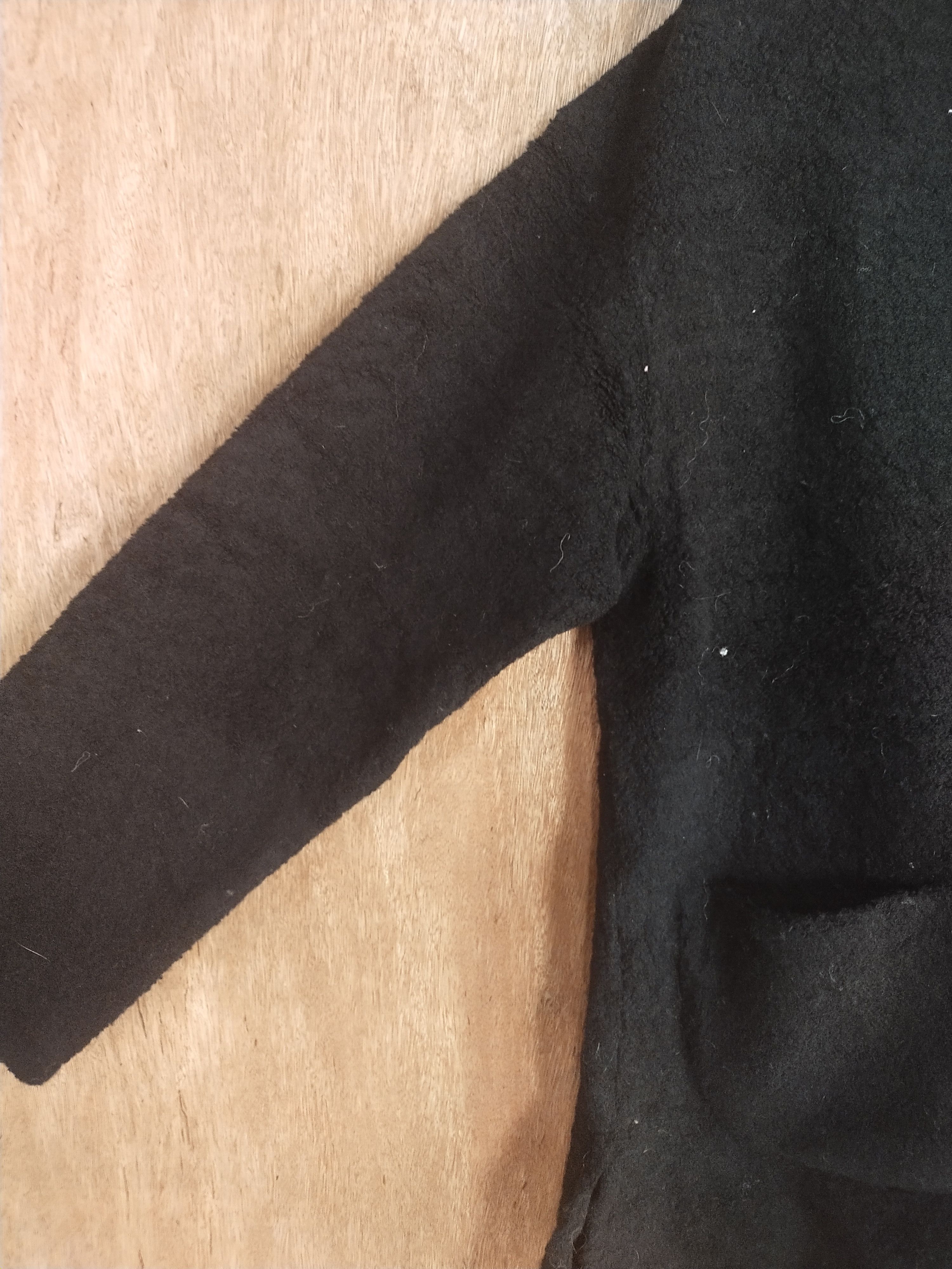 Homespun Knitwear × Japanese Brand Les Deux Magots black knitwear jacket cardigan #S013 Size US L / EU 52-54 / 3 - 7 Thumbnail