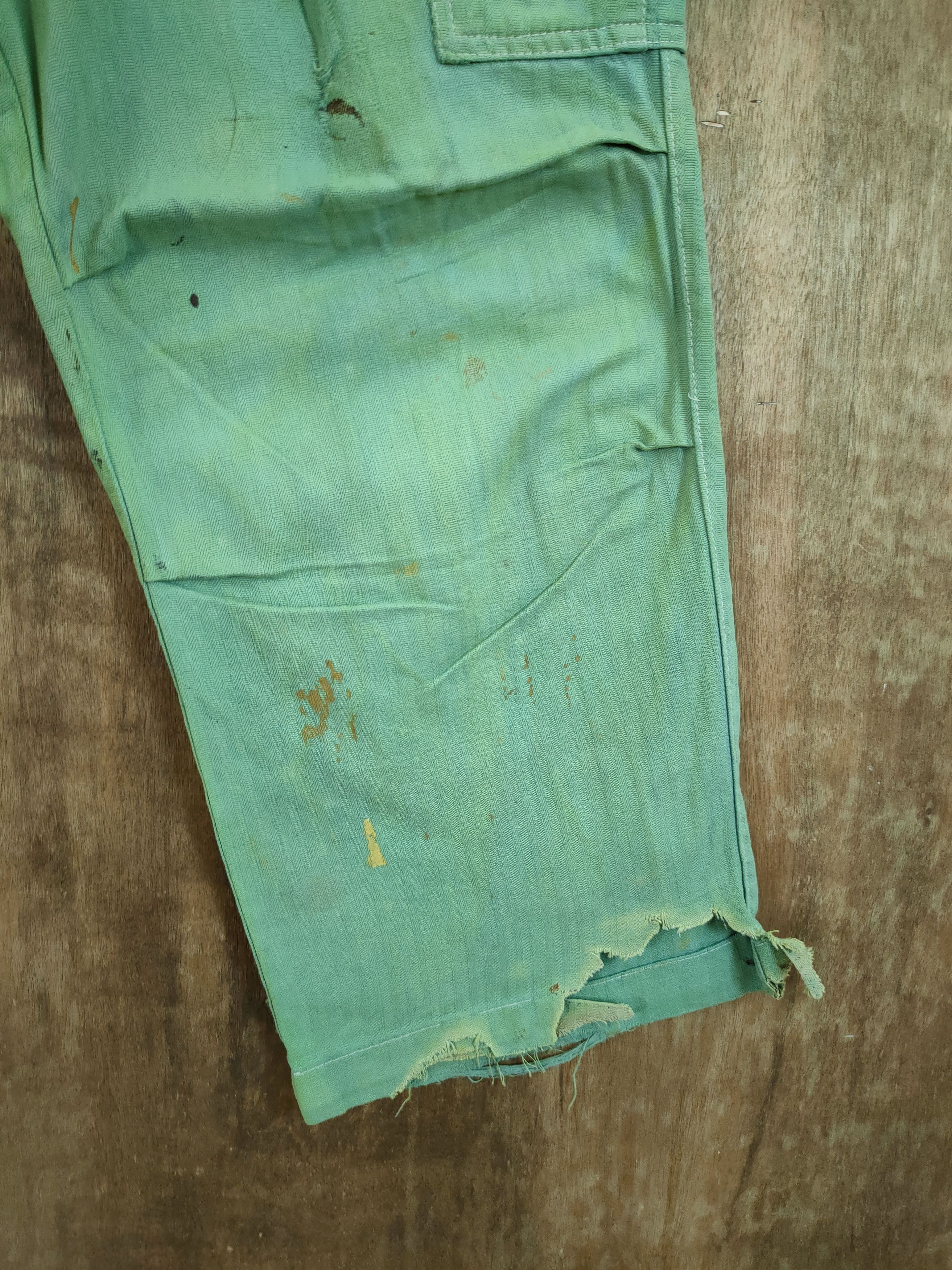 Japanese Brand Tora faded distressed japan utility cargo pants #46-692 Size US 34 / EU 50 - 2 Thumbnail