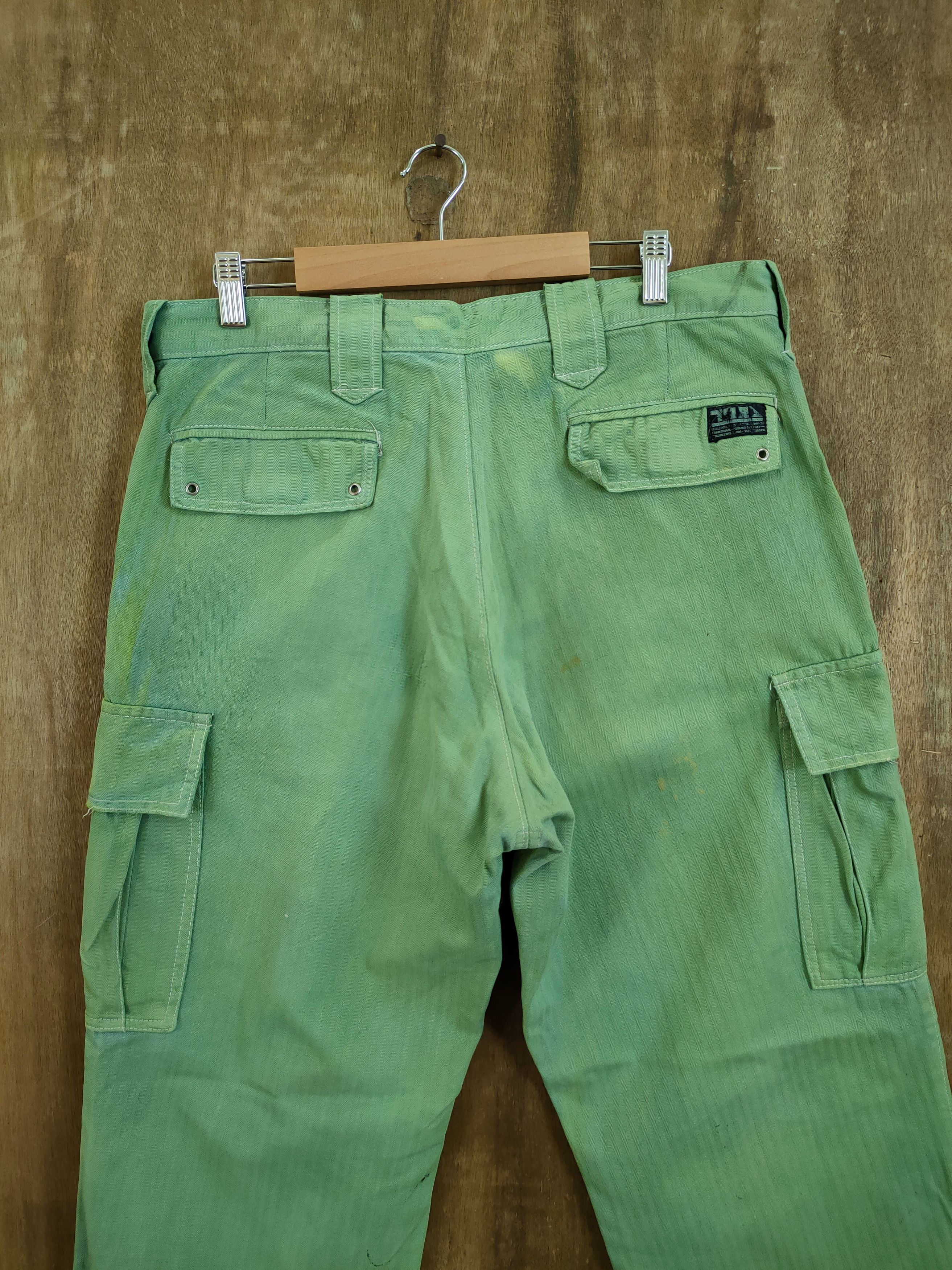 Japanese Brand Tora faded distressed japan utility cargo pants #46-692 Size US 34 / EU 50 - 11 Thumbnail