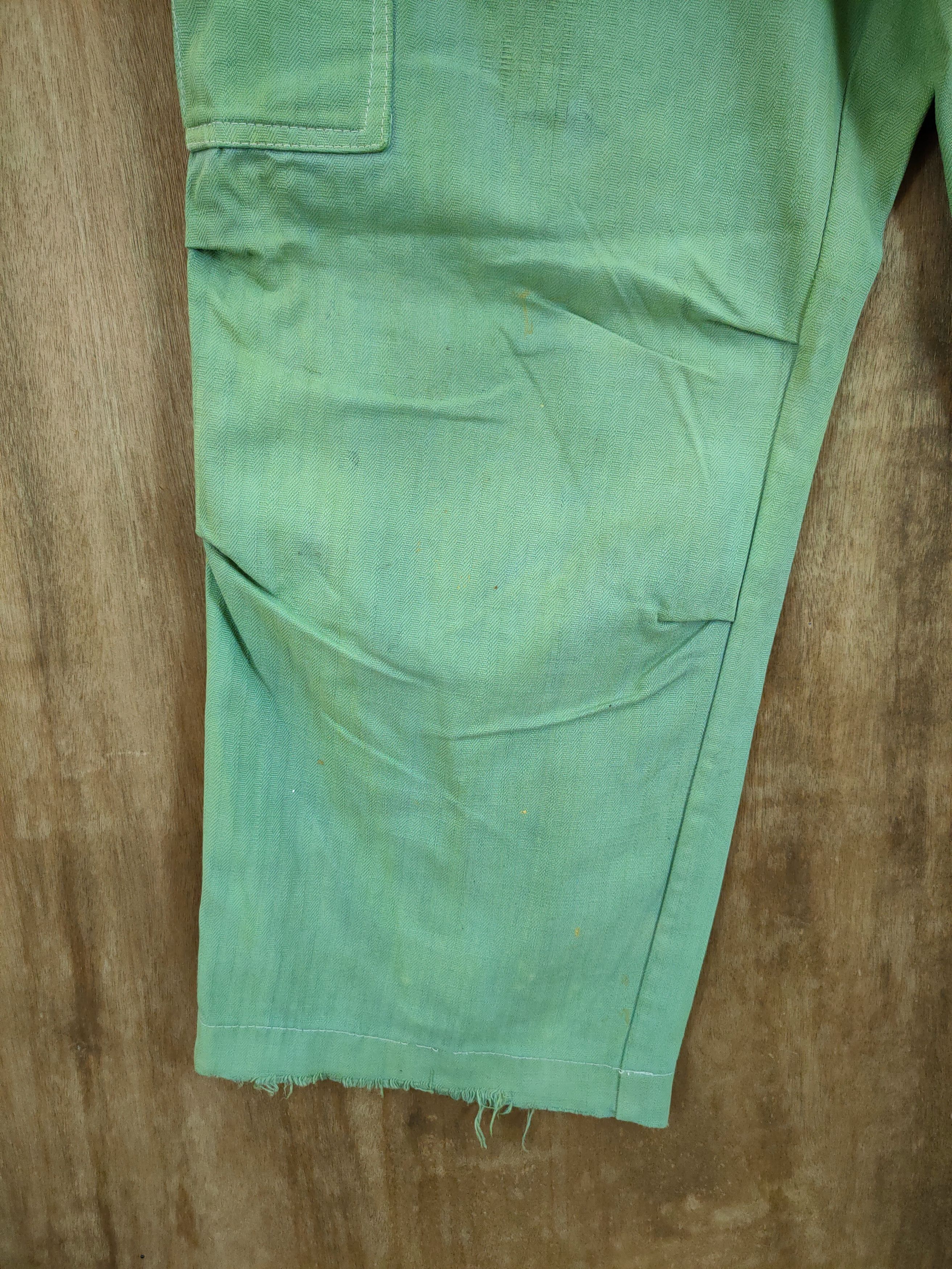 Japanese Brand Tora faded distressed japan utility cargo pants #46-692 Size US 34 / EU 50 - 3 Thumbnail