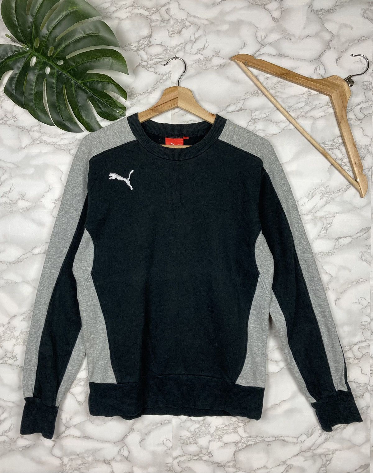 Puma Puma Sweatshirt Crewneck Embroidery Logo Size US M / EU 48-50 / 2 - 1 Thumbnail
