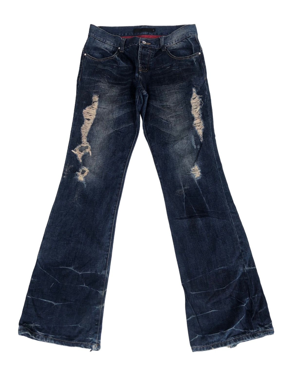 パンツ FUGA flare cargo archive size44 Yahoo!オークション - 00s G.O.A goa archive parachute Flared