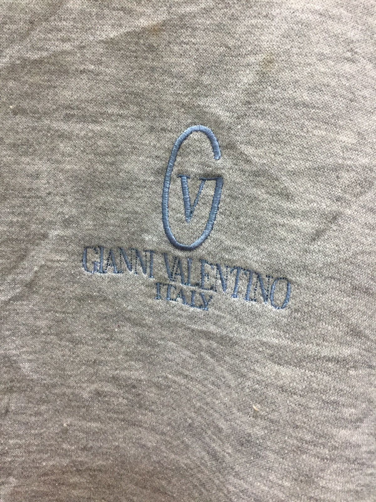 Earl Sweatshirt Gianni Valentino embroidered logo sweatshirt Size US M / EU 48-50 / 2 - 3 Thumbnail
