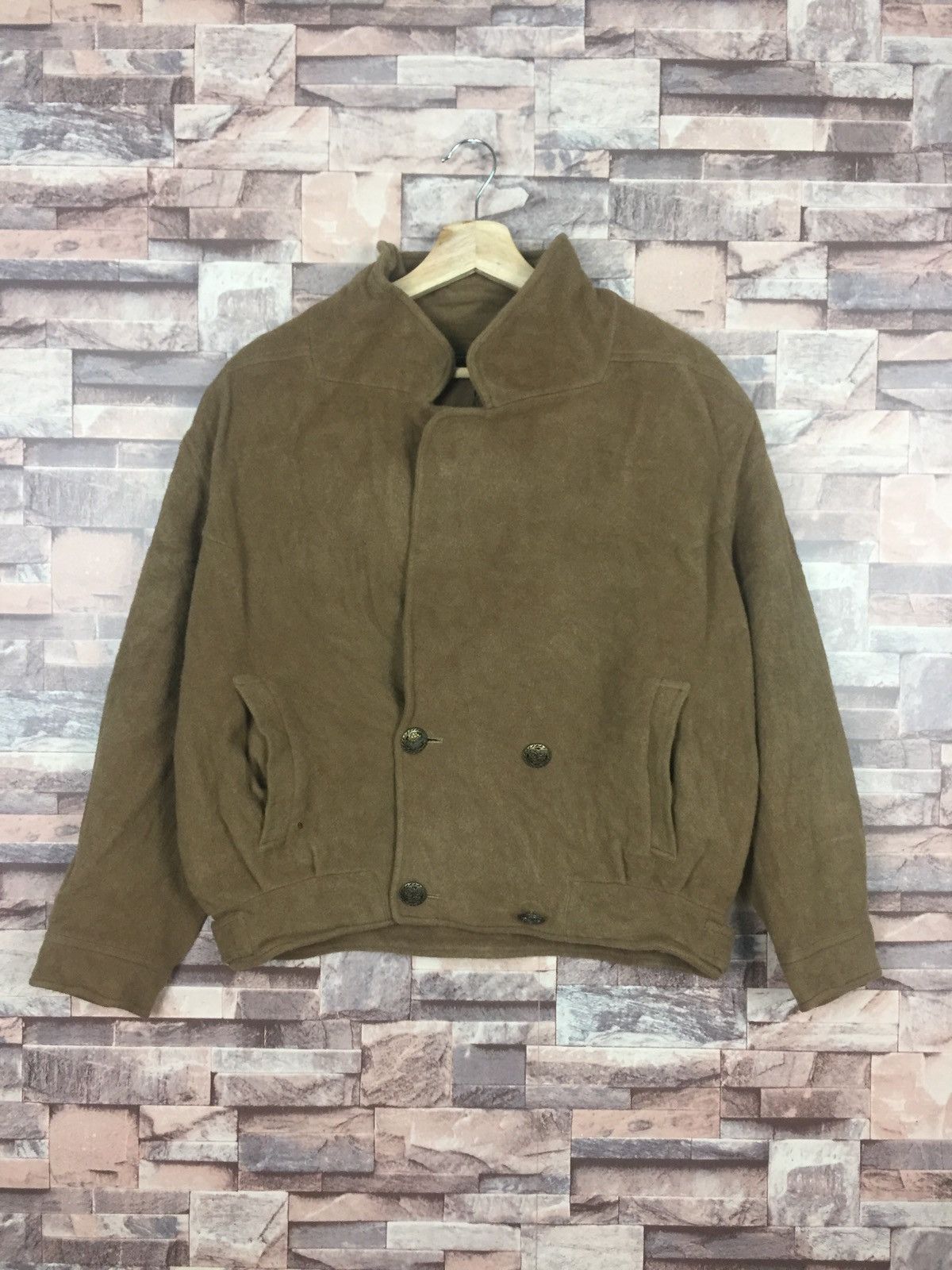 Japanese Brand Lilian Wool Peacot Size M / US 6-8 / IT 42-44 - 1 Thumbnail