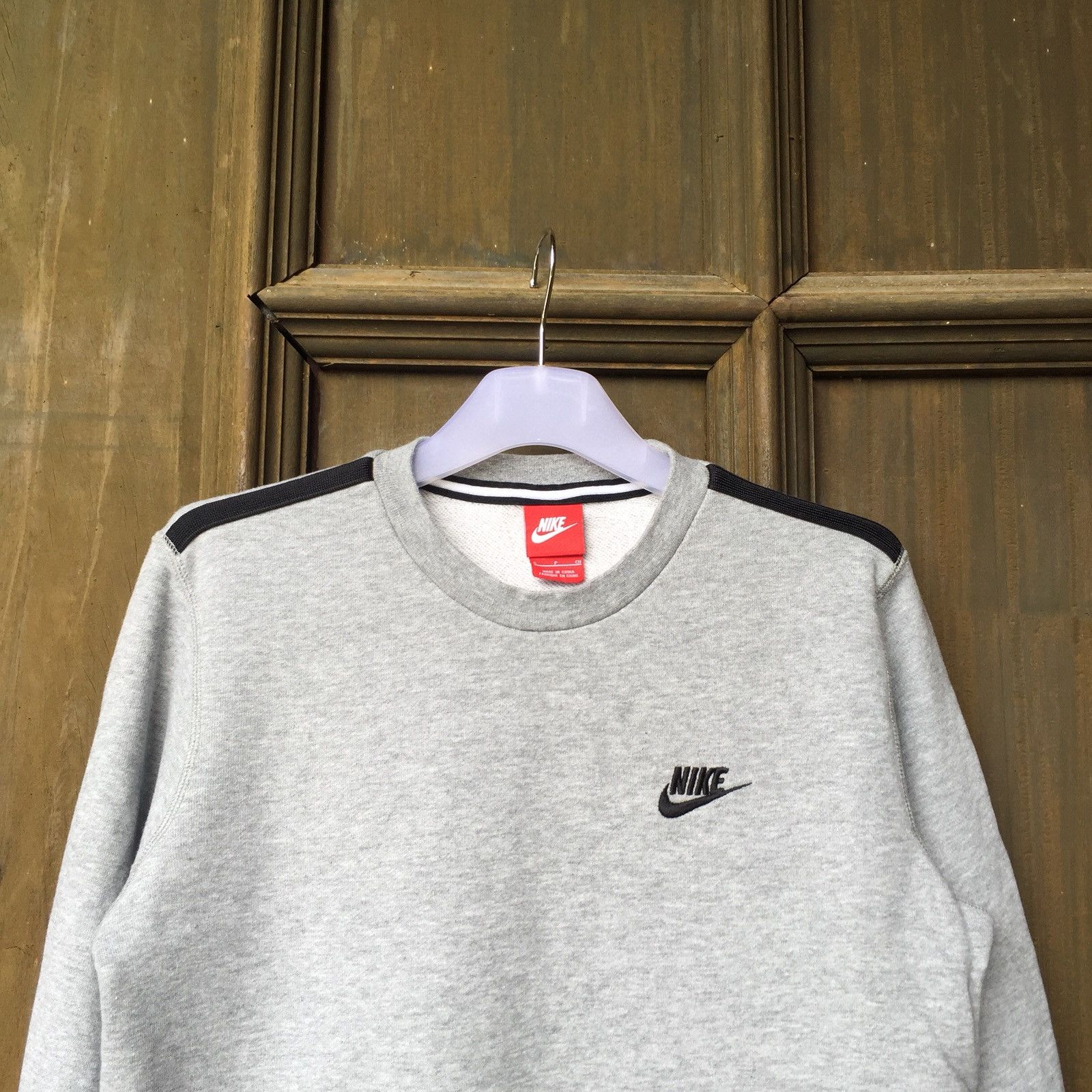 Nike NIKE sweatshirt spell out embroidered small logo.. Size M / US 6-8 / IT 42-44 - 2 Thumbnail