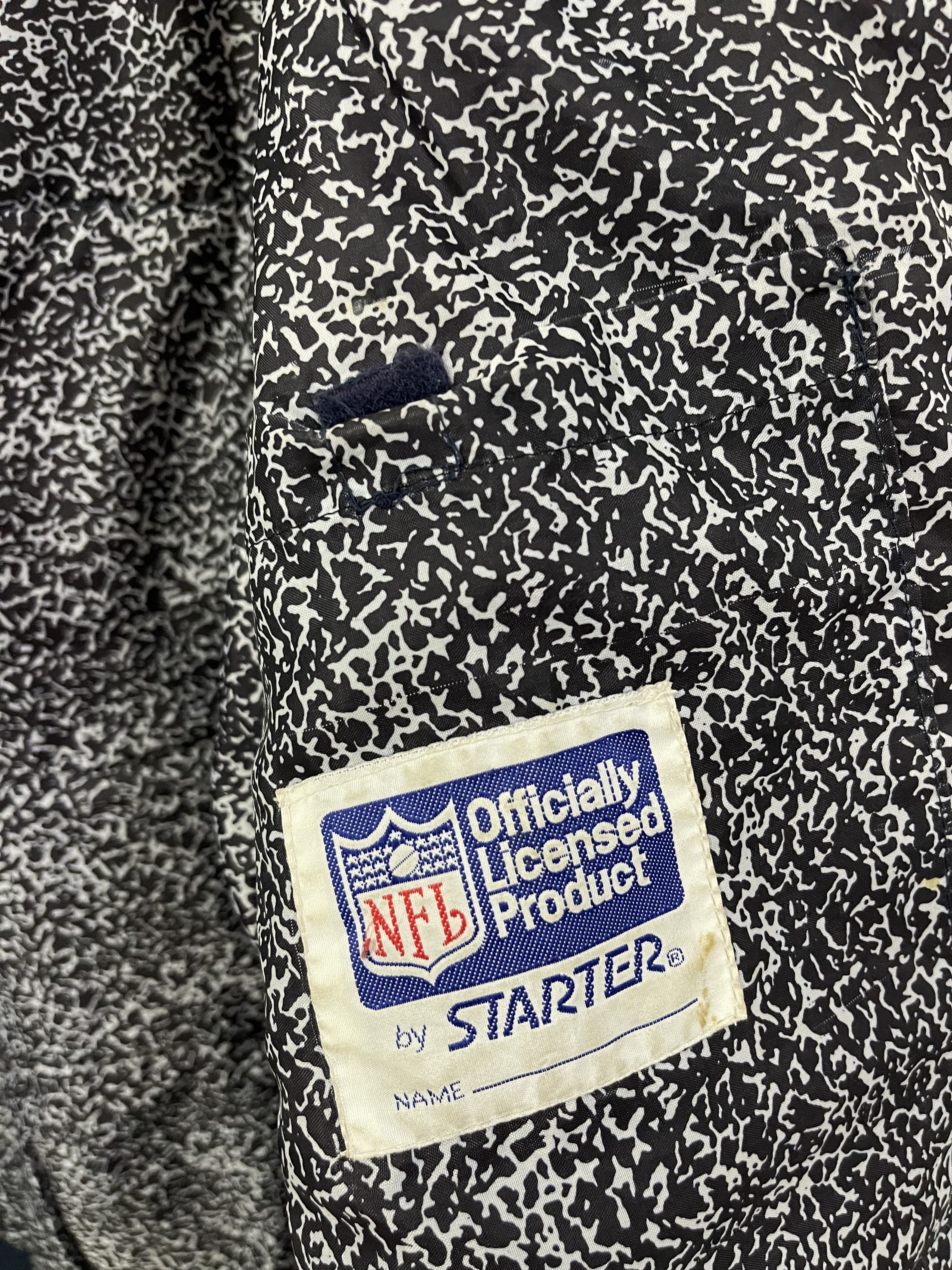 NFL × Starter × Vintage Vintage Chicago Bear NFL By Starter Jacket Distressed Size US M / EU 48-50 / 2 - 20 Thumbnail