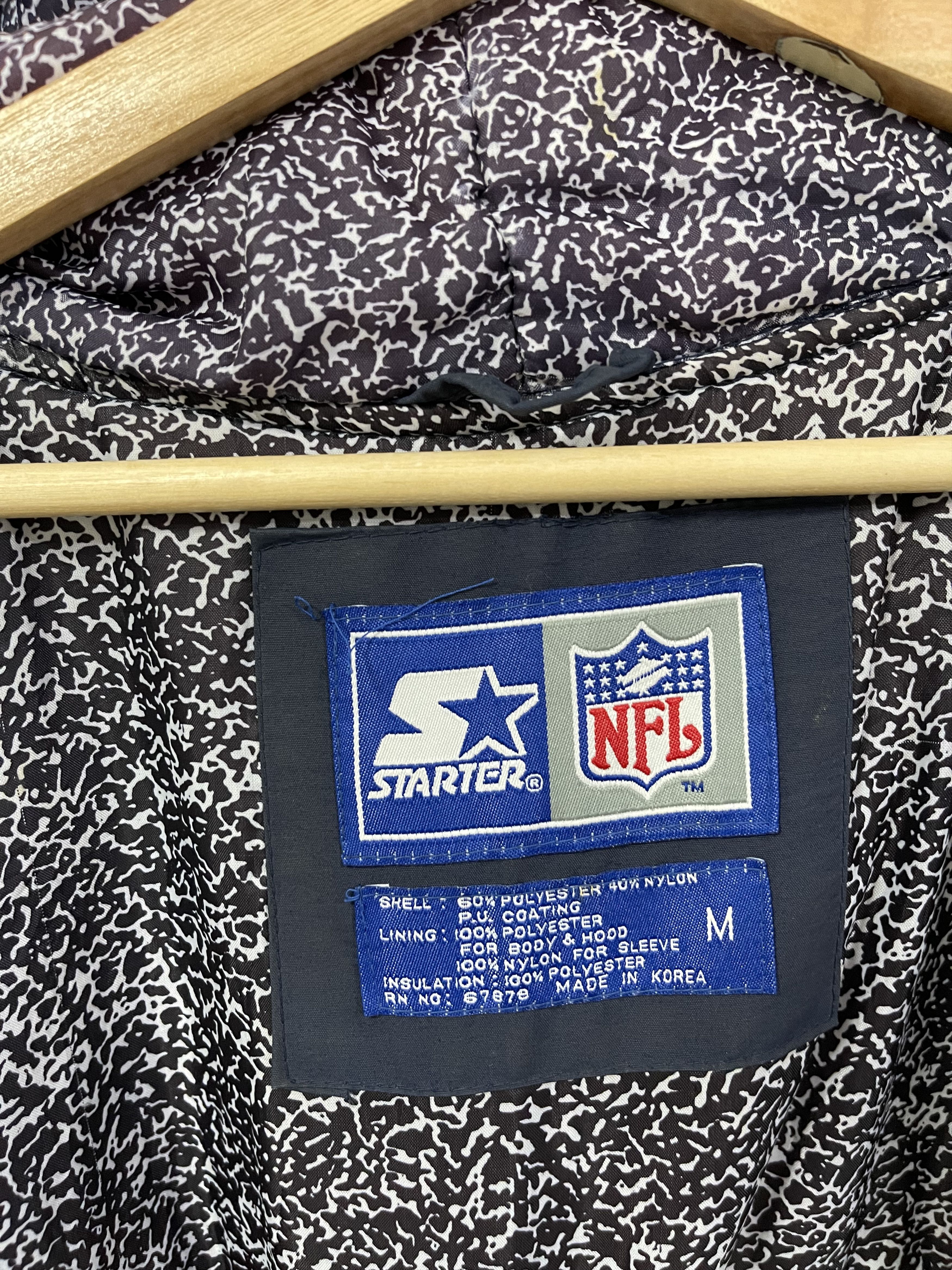 NFL × Starter × Vintage Vintage Chicago Bear NFL By Starter Jacket Distressed Size US M / EU 48-50 / 2 - 19 Thumbnail