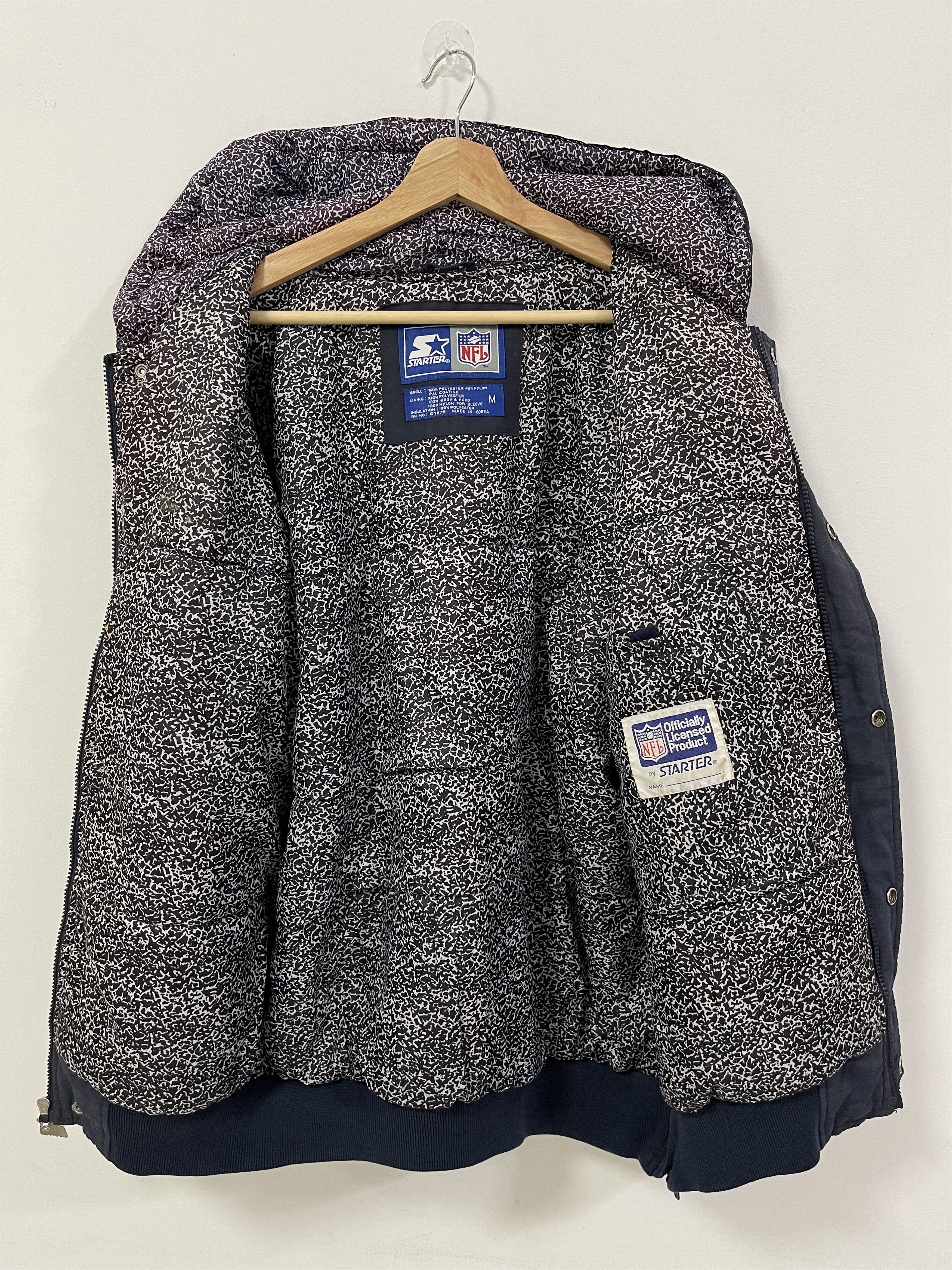 NFL × Starter × Vintage Vintage Chicago Bear NFL By Starter Jacket Distressed Size US M / EU 48-50 / 2 - 18 Thumbnail