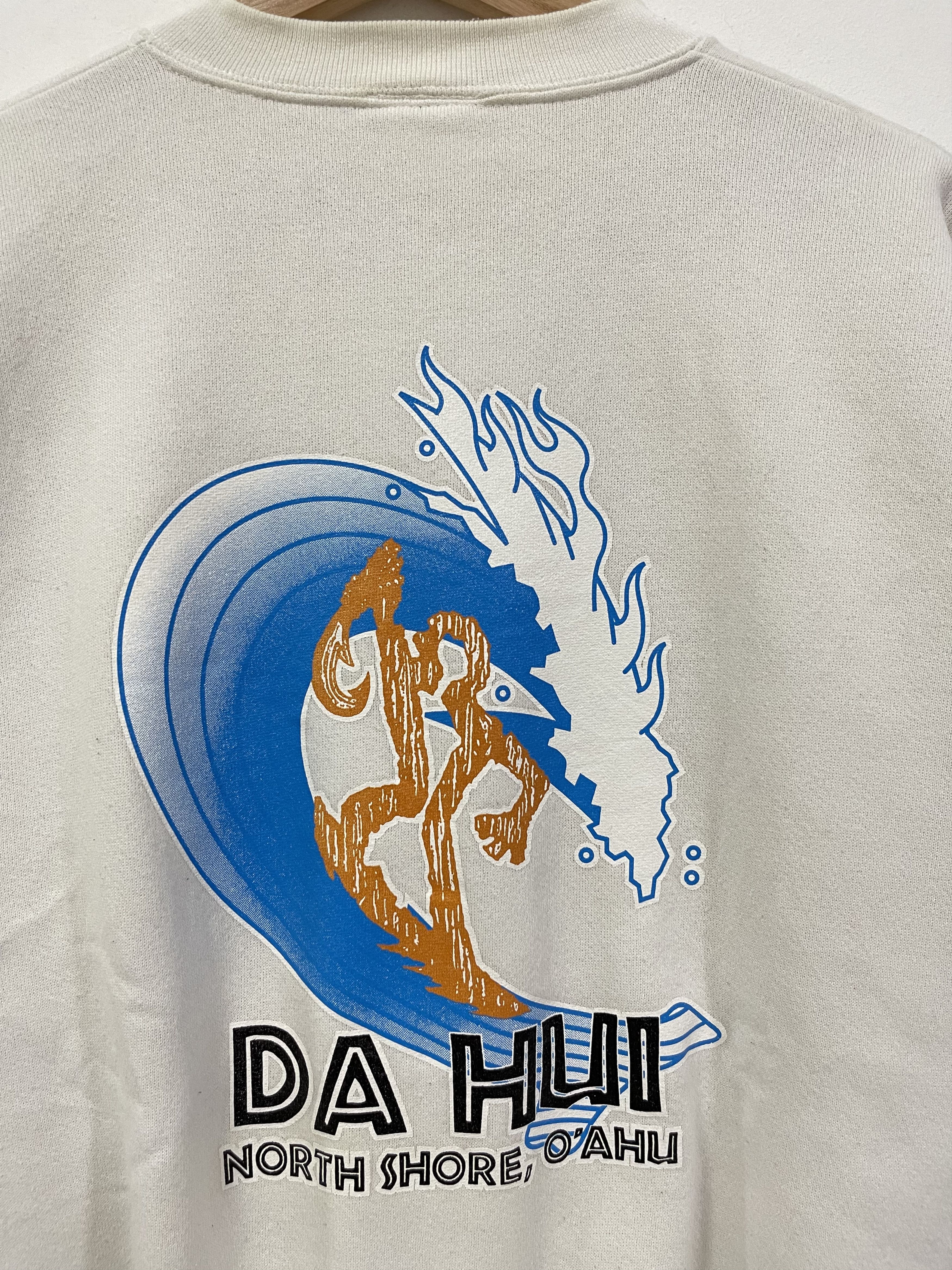 Vintage Vintage Da Hui North Shore Big Logo Sweatshirt Size US L / EU 52-54 / 3 - 2 Thumbnail