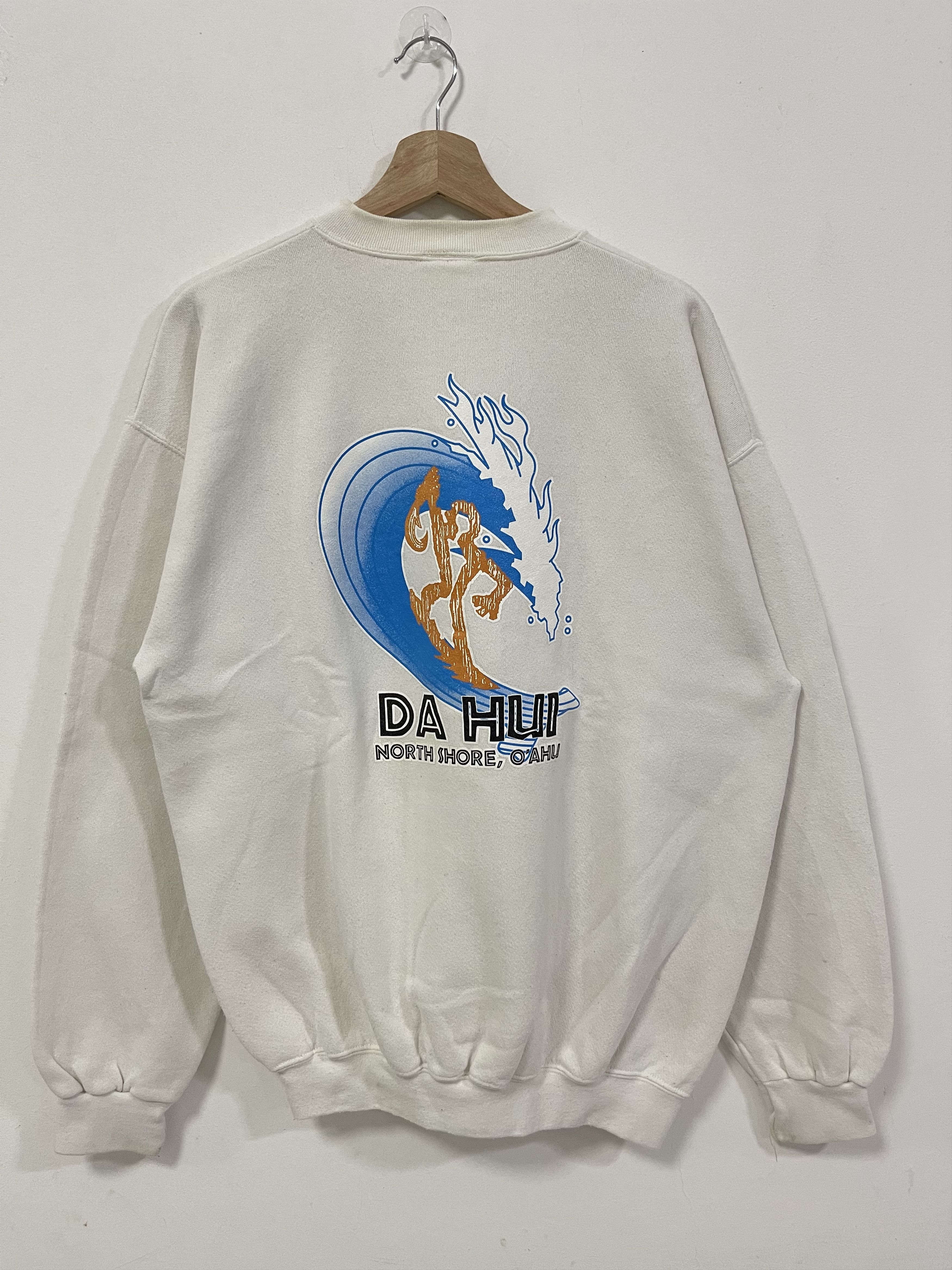 Vintage Vintage Da Hui North Shore Big Logo Sweatshirt Size US L / EU 52-54 / 3 - 1 Thumbnail