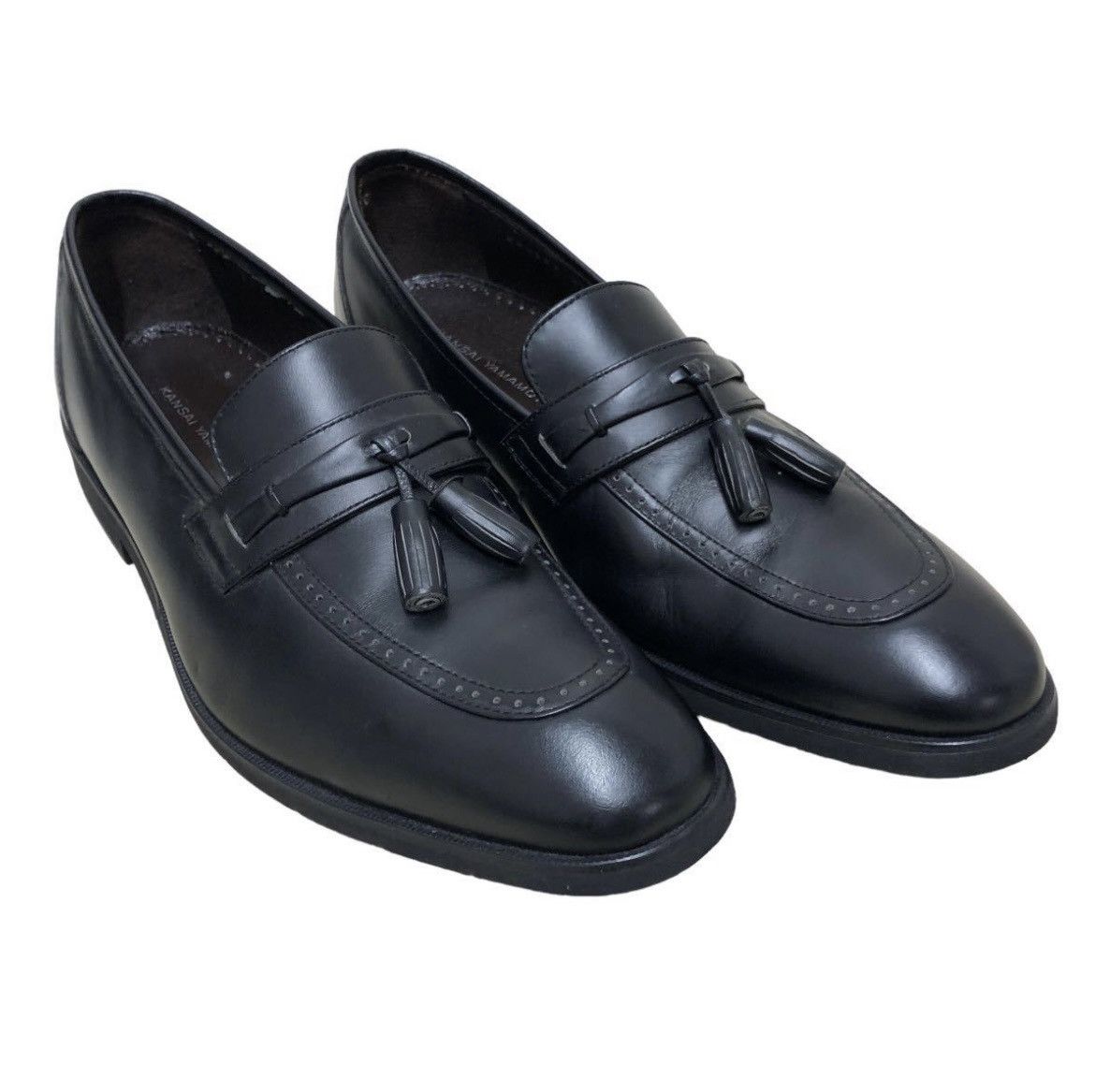 image of Kansai Yamamoto Tassel Loafer in Black, Men's (Size 9)