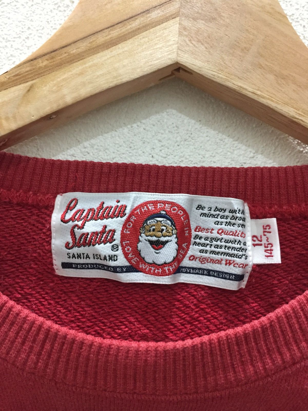 Earl Sweatshirt CAPTAIN SANTA CREWNECK SWEATSHIRT #03-28 Size US XXS / EU 40 - 4 Thumbnail