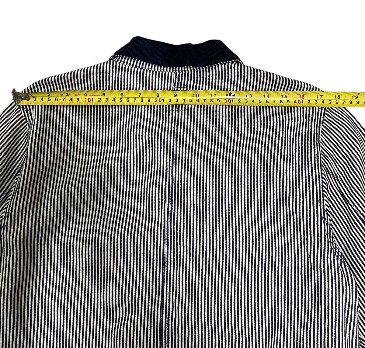 Huf Vintage Huf Stripe Workwear Style Jacket Size US M / EU 48-50 / 2 - 15 Thumbnail