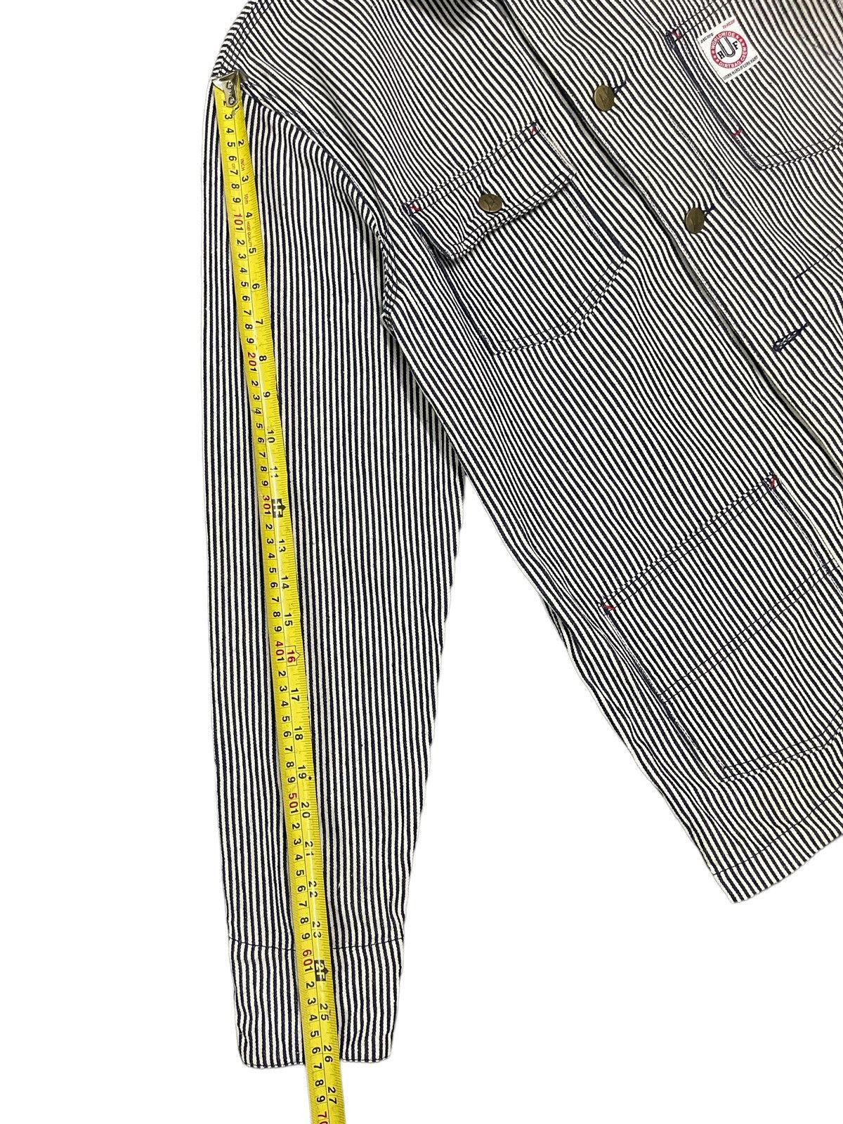Huf Vintage Huf Stripe Workwear Style Jacket Size US M / EU 48-50 / 2 - 14 Thumbnail