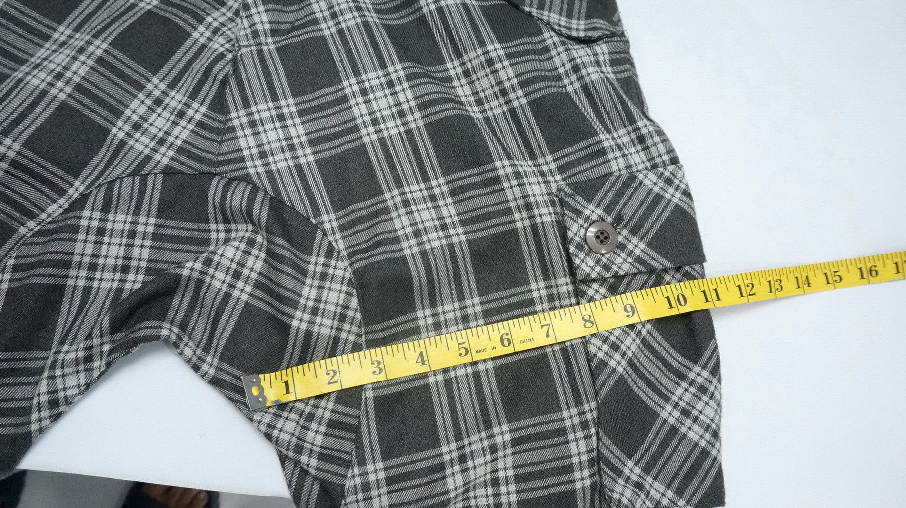 Japanese Brand Dope SUGGESTION Plaid Tartan Long Harem Drop Crotch Cargo Size US 31 - 12 Thumbnail
