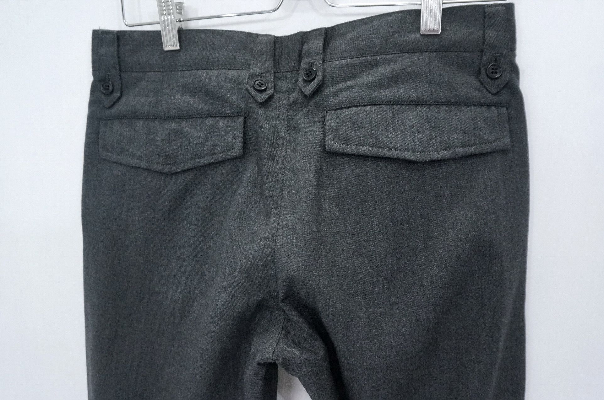 Japanese Brand TAKEO KIKUCHI WOOL Cargo Drawstring Leg Slimfit Pants Size US 30 / EU 46 - 6 Thumbnail