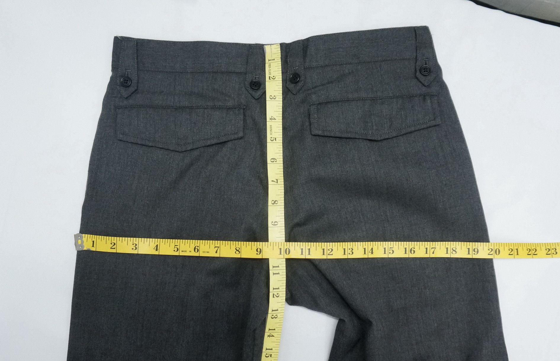 Japanese Brand TAKEO KIKUCHI WOOL Cargo Drawstring Leg Slimfit Pants Size US 30 / EU 46 - 19 Thumbnail