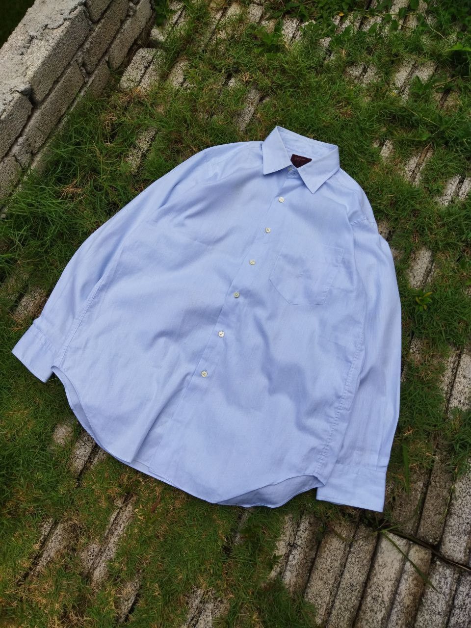 Yohji Yamamoto Vintage Yohji Yamamoto A.A.R Oversized Shirt - Size M Size US M / EU 48-50 / 2 - 3 Thumbnail