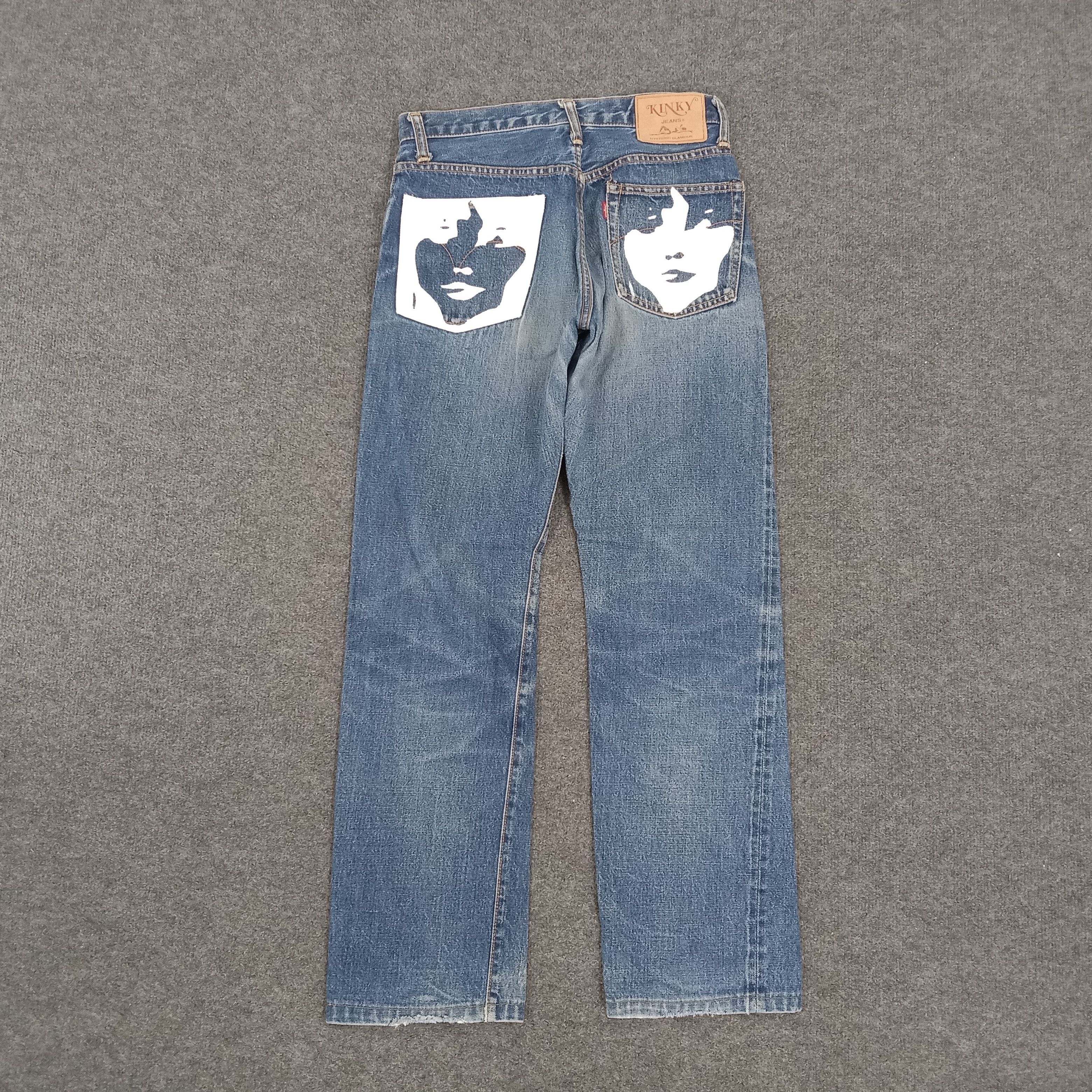 Hysteric Glamour × Japanese Brand × Vintage Kinky Hysteric Glamour Japanese Brand Custom Jeans Size US 28 / EU 44 - 1 Thumbnail