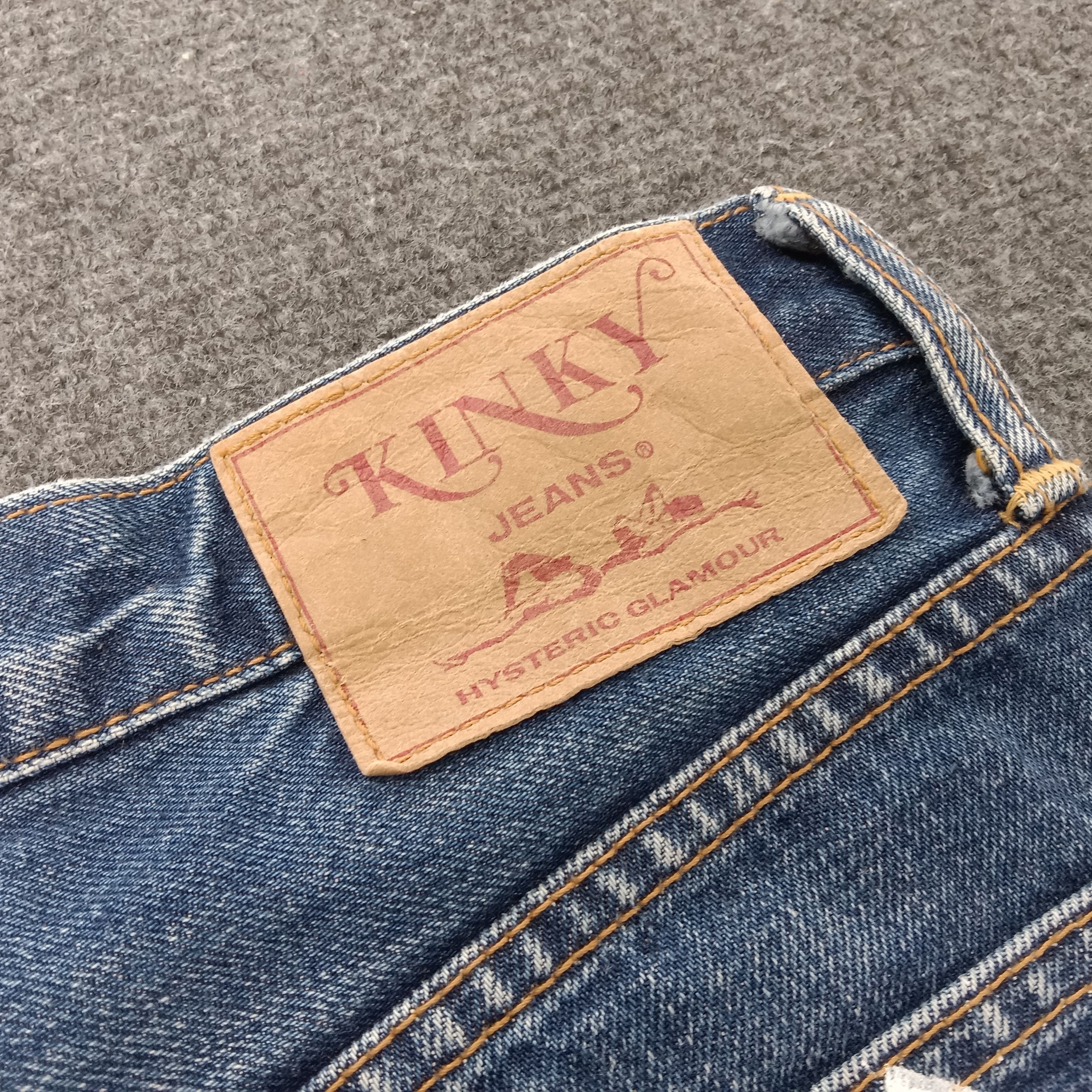Hysteric Glamour × Japanese Brand × Vintage Kinky Hysteric Glamour Japanese Brand Custom Jeans Size US 28 / EU 44 - 12 Thumbnail