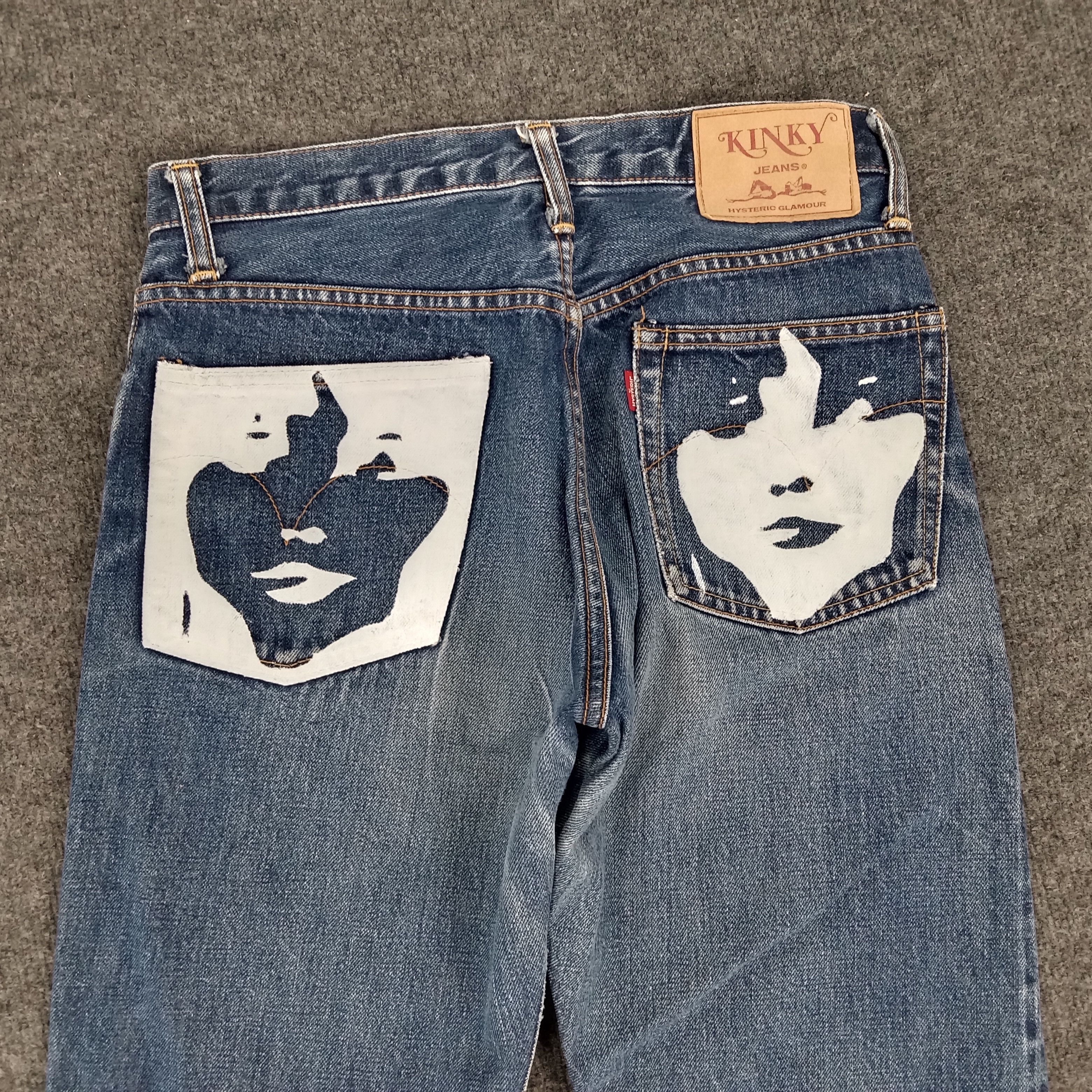 Hysteric Glamour × Japanese Brand × Vintage Kinky Hysteric Glamour Japanese Brand Custom Jeans Size US 28 / EU 44 - 2 Thumbnail