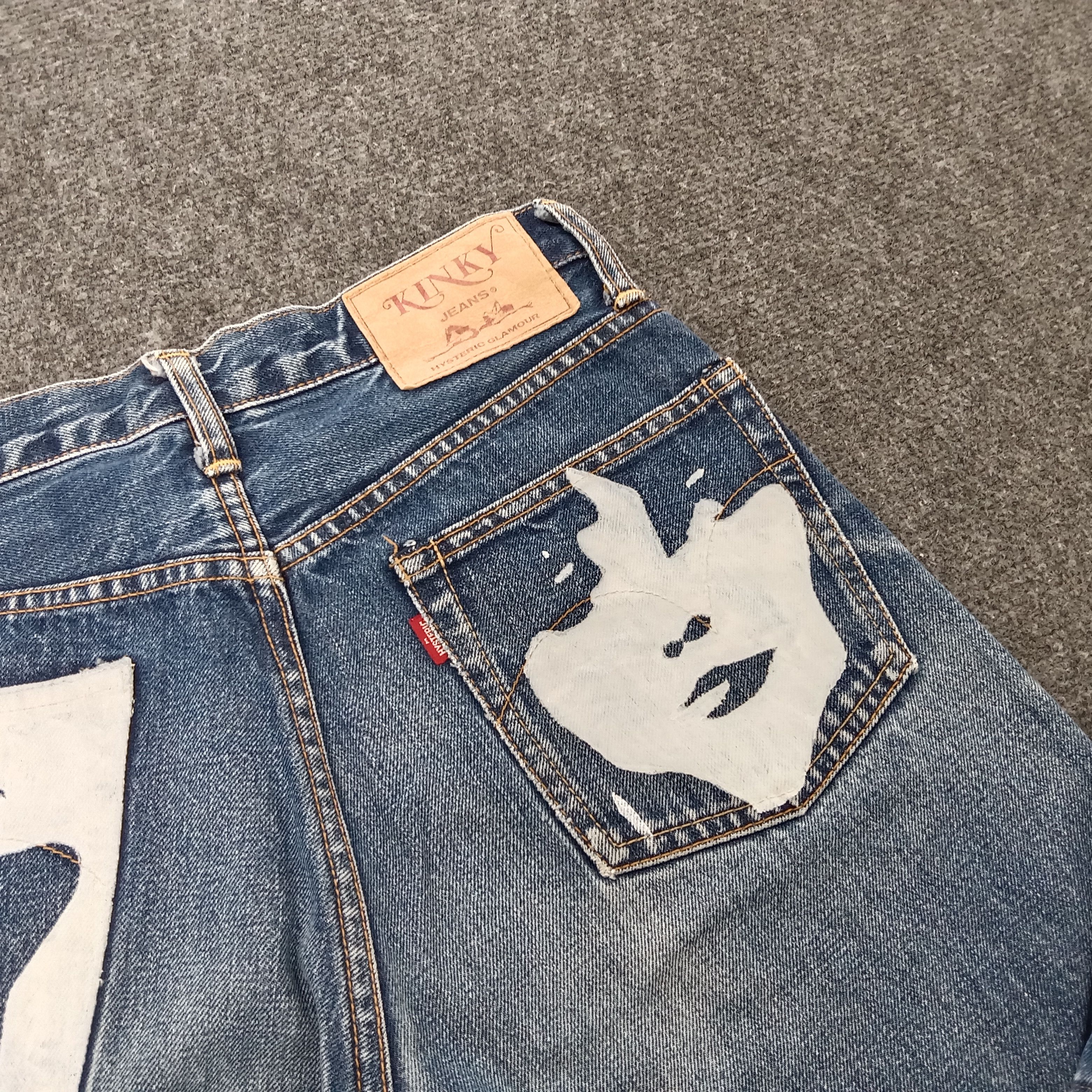 Hysteric Glamour × Japanese Brand × Vintage Kinky Hysteric Glamour Japanese Brand Custom Jeans Size US 28 / EU 44 - 11 Thumbnail