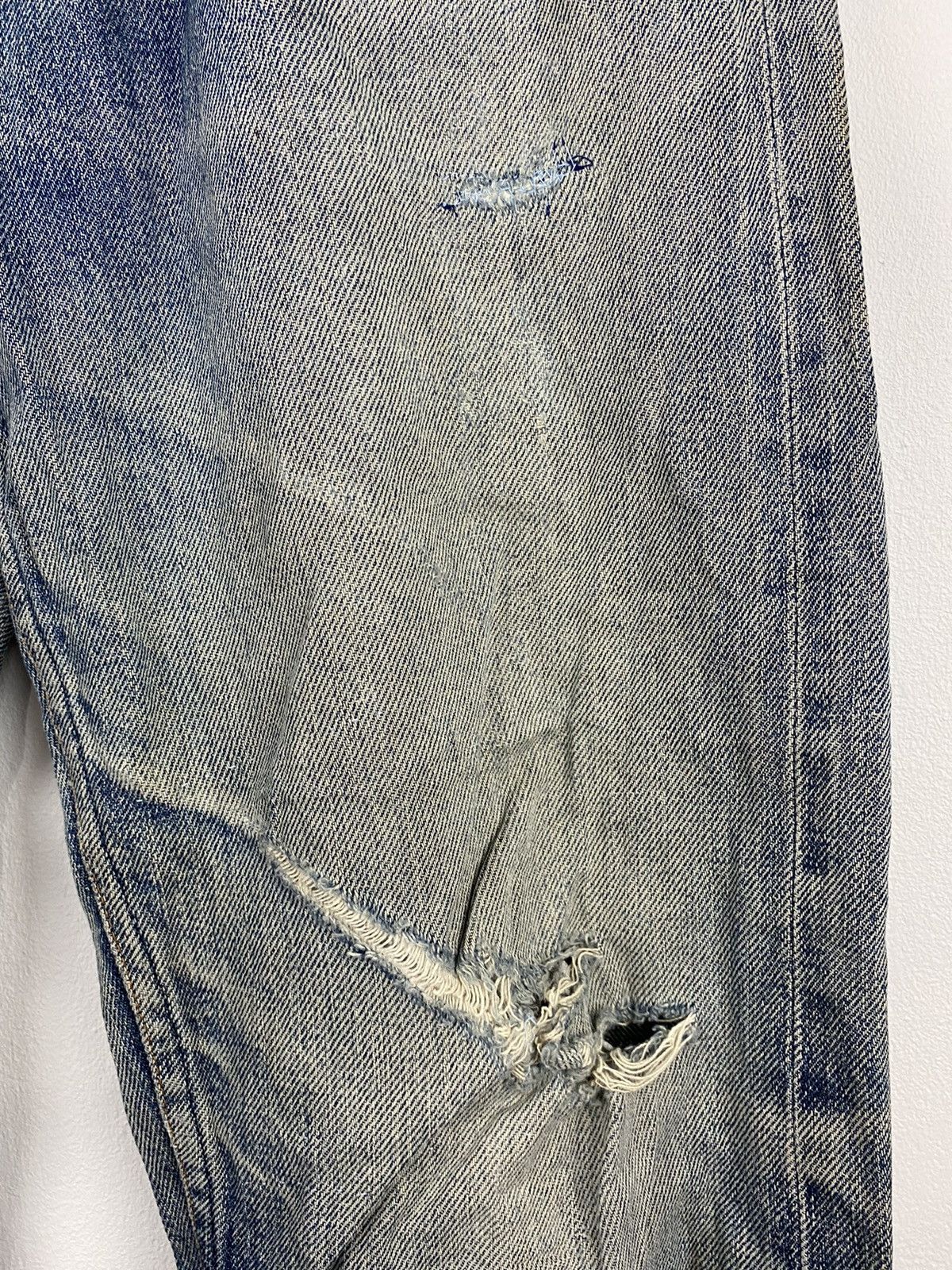 A.P.C. × Designer A.P.C Disstressed Selvedge Denim Pants Size US 29 - 4 Thumbnail