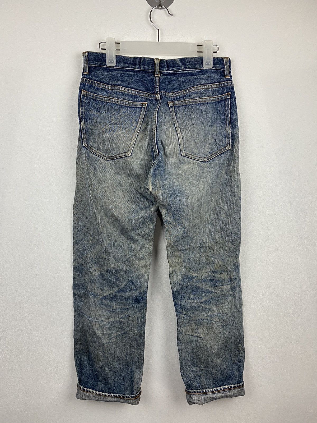 A.P.C. × Designer A.P.C Disstressed Selvedge Denim Pants Size US 29 - 10 Thumbnail