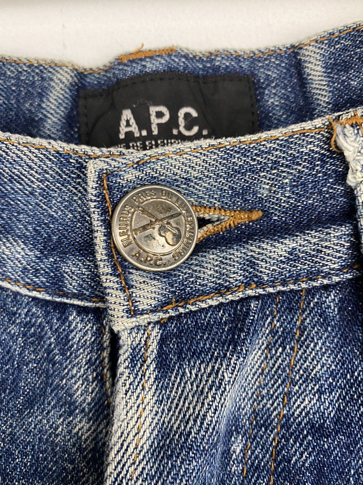 A.P.C. × Designer A.P.C Disstressed Selvedge Denim Pants Size US 29 - 7 Thumbnail