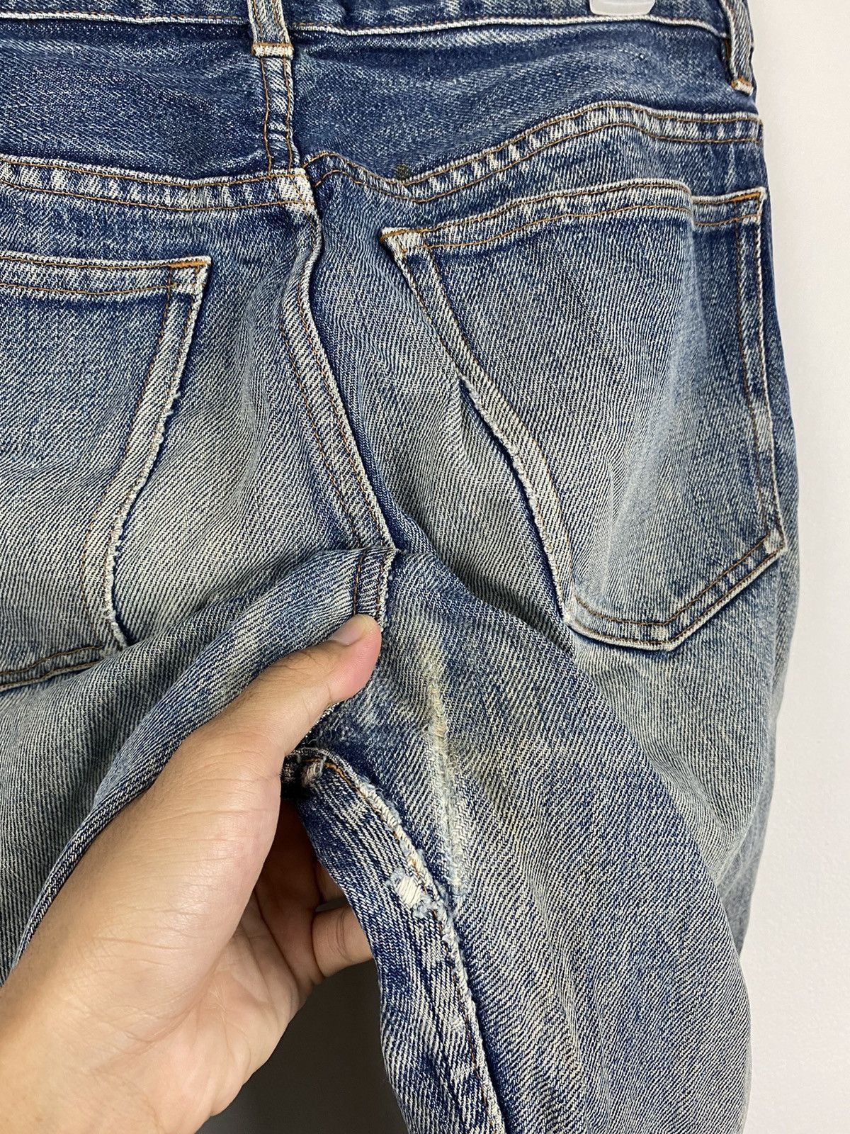 A.P.C. × Designer A.P.C Disstressed Selvedge Denim Pants Size US 29 - 14 Thumbnail