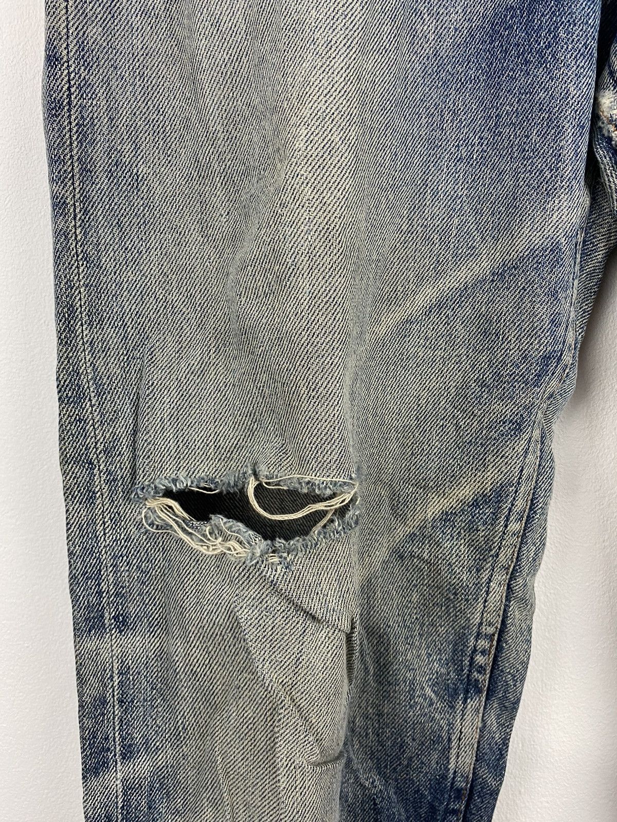 A.P.C. × Designer A.P.C Disstressed Selvedge Denim Pants Size US 29 - 5 Thumbnail