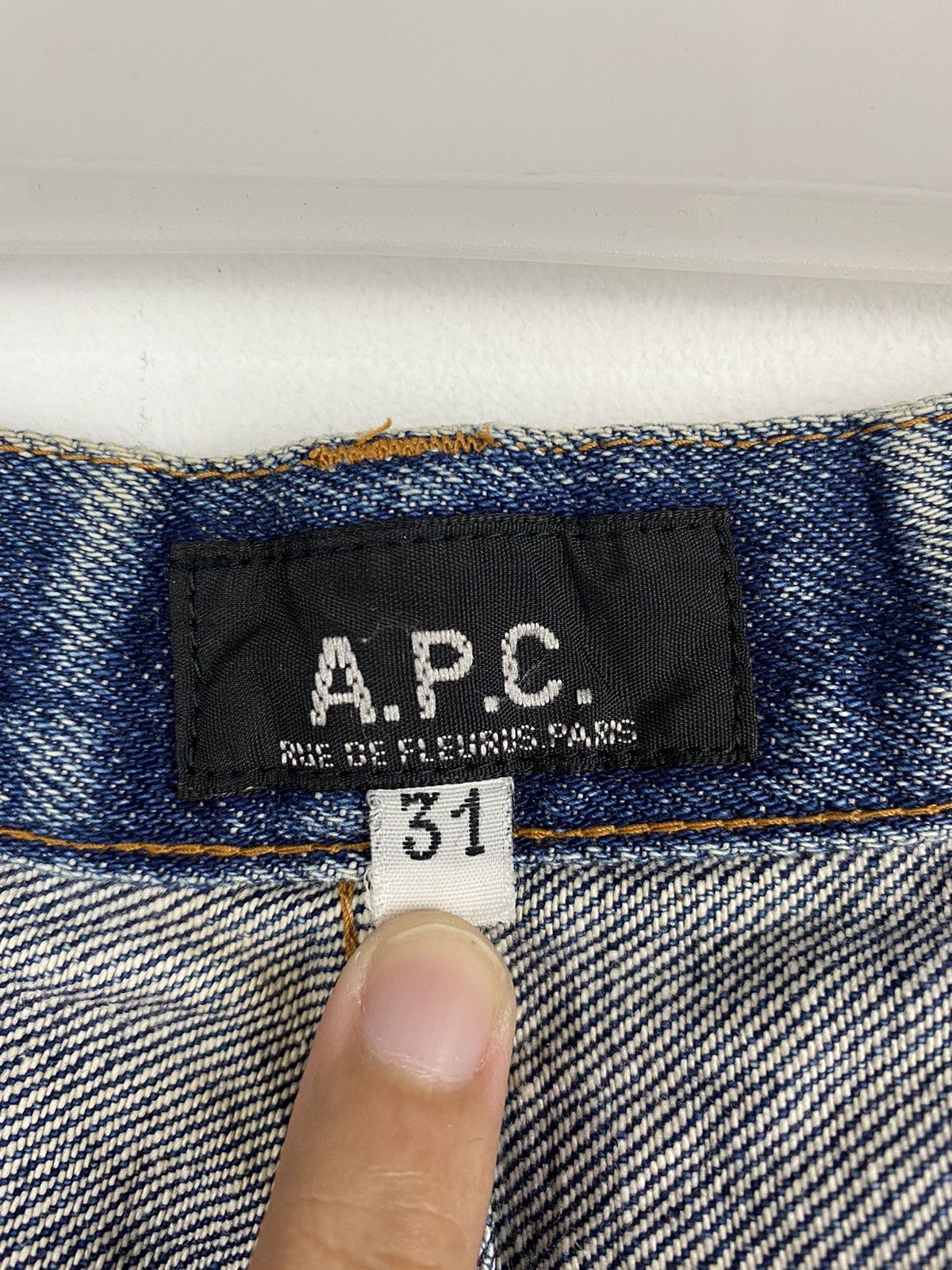 A.P.C. × Designer A.P.C Disstressed Selvedge Denim Pants Size US 29 - 17 Thumbnail
