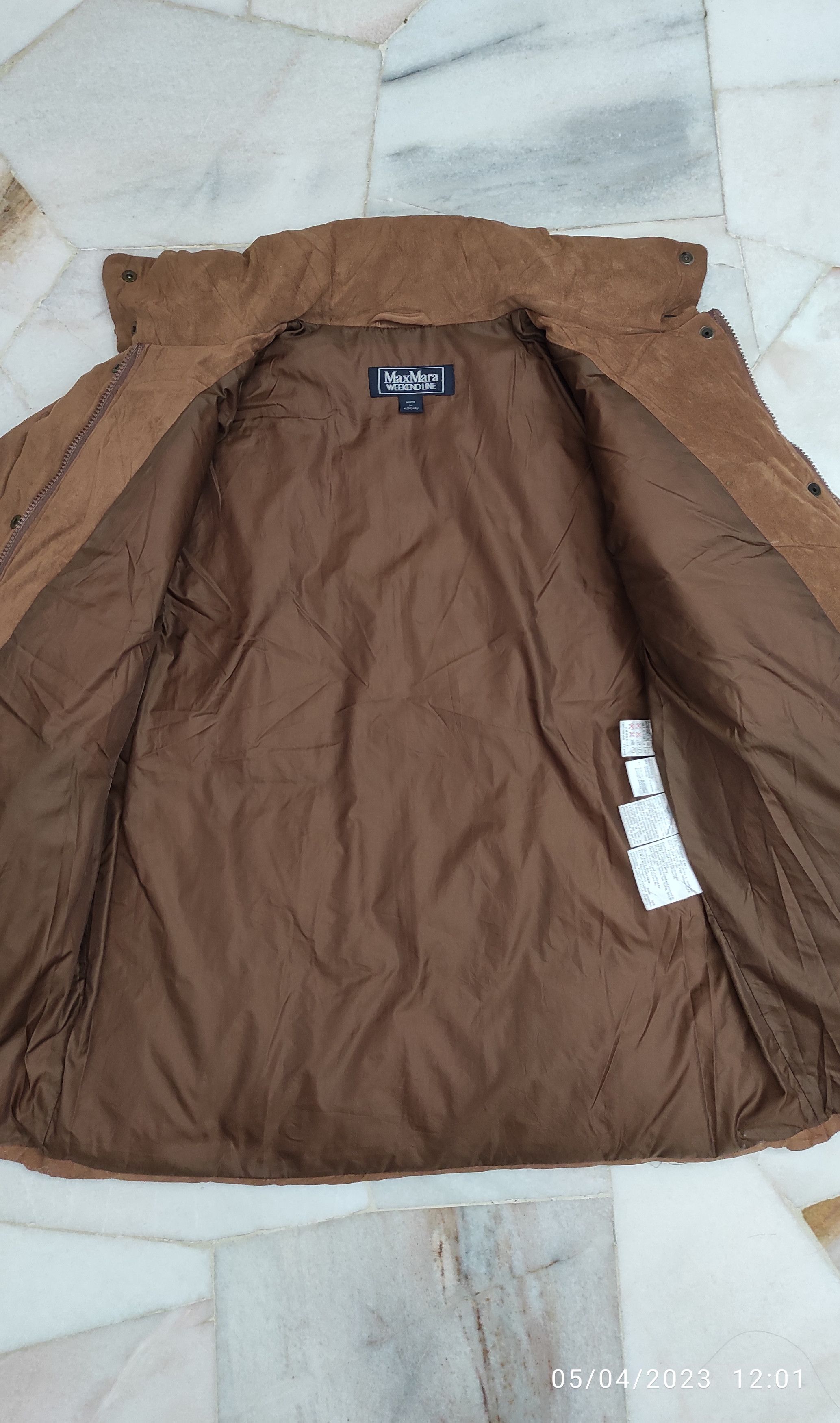 Max Mara Archive MaxMara WEEKEND moleskin GOOSE DOWN JACKET Size S / US 4 / IT 40 - 13 Thumbnail