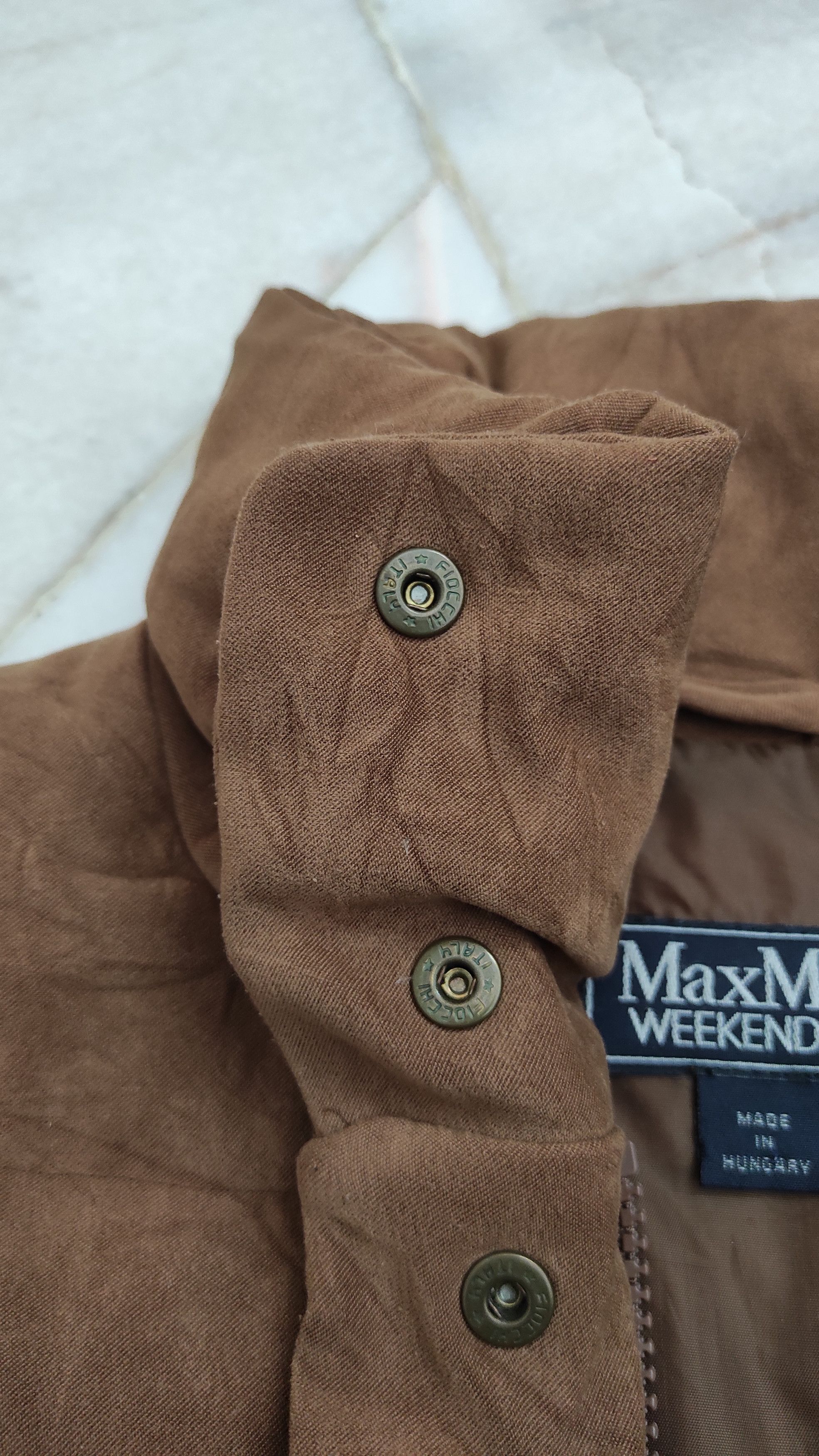 Max Mara Archive MaxMara WEEKEND moleskin GOOSE DOWN JACKET Size S / US 4 / IT 40 - 10 Thumbnail