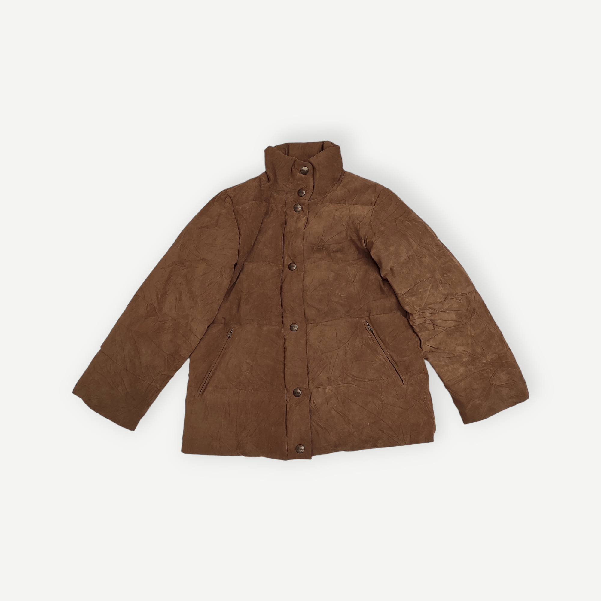 Max Mara Archive MaxMara WEEKEND moleskin GOOSE DOWN JACKET Size S / US 4 / IT 40 - 1 Thumbnail