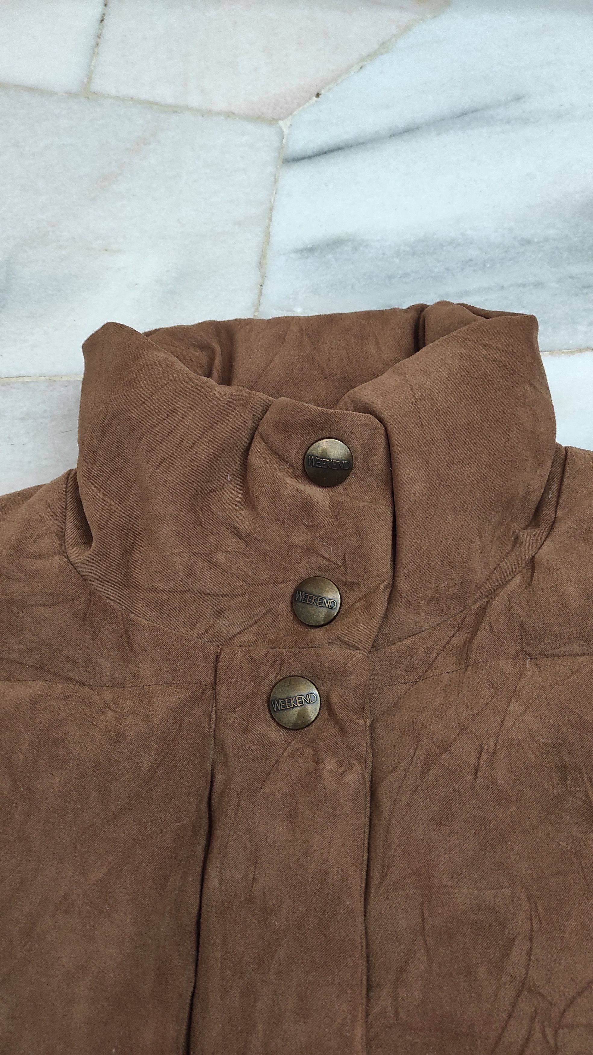 Max Mara Archive MaxMara WEEKEND moleskin GOOSE DOWN JACKET Size S / US 4 / IT 40 - 8 Thumbnail