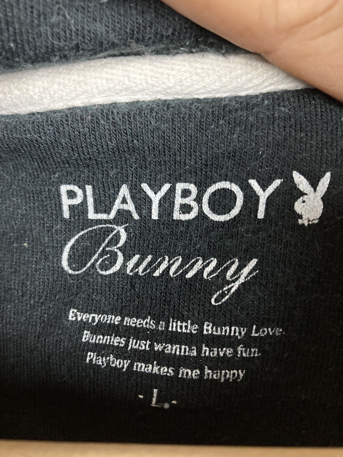 Playboy Playboy Big Logo Hoodie Sweatshirt #38-4 Size US L / EU 52-54 / 3 - 4 Thumbnail
