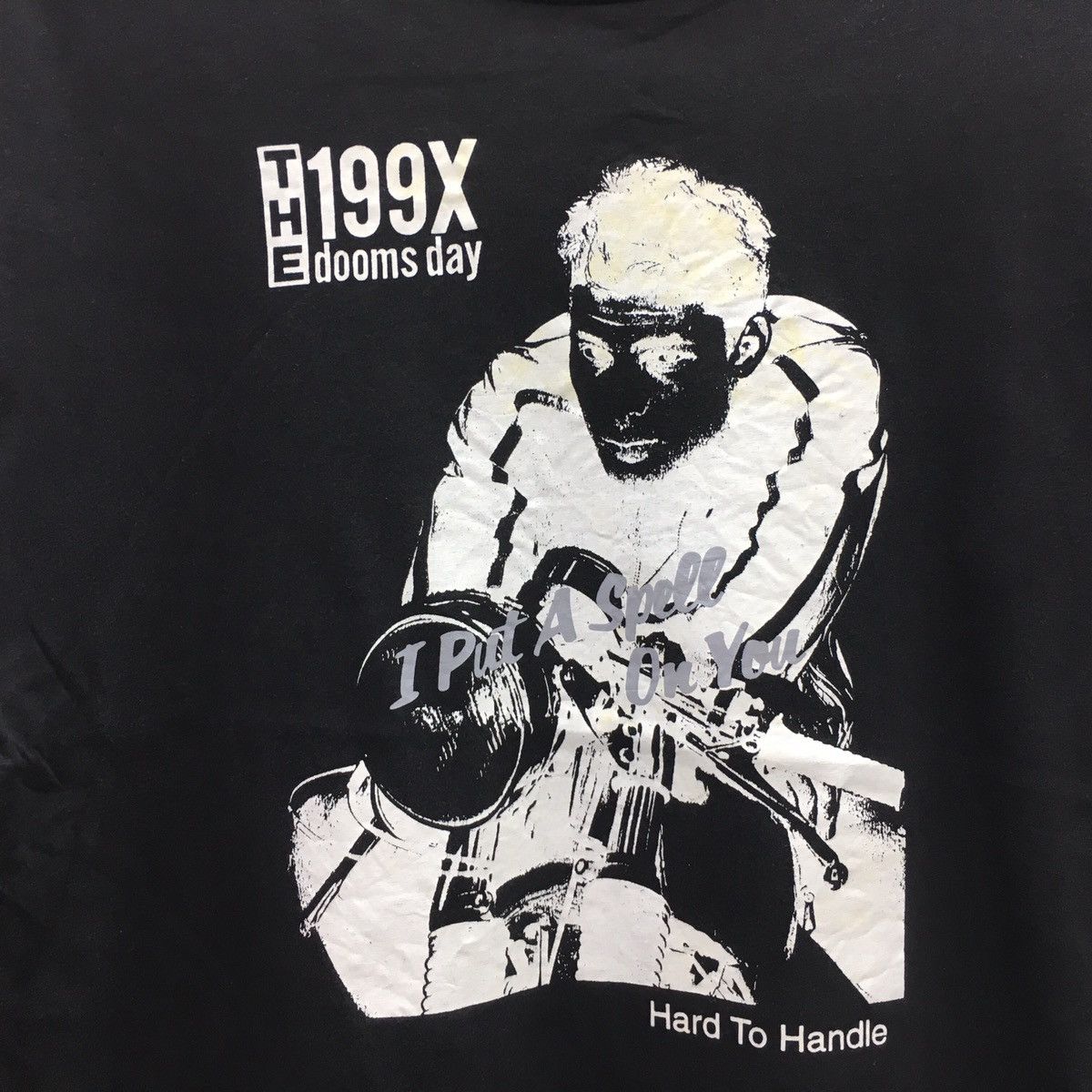Vintage The 199x dooms Day Men Tshirt Games Movie Anima