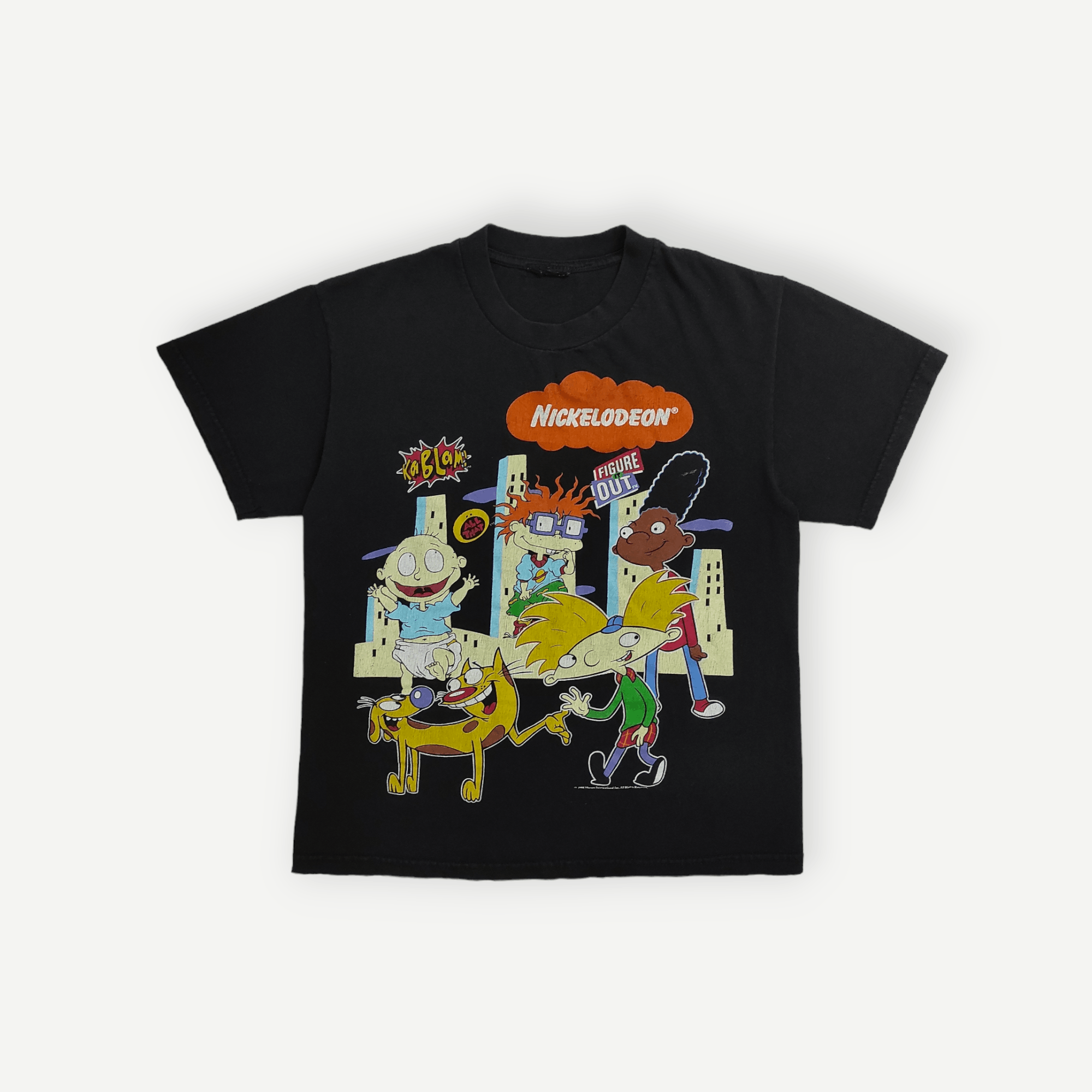 Nickelodeon Vintage 1998 VIACOM NICKELODEON Promo tee Size US XS / EU 42 / 0 - 1 Thumbnail