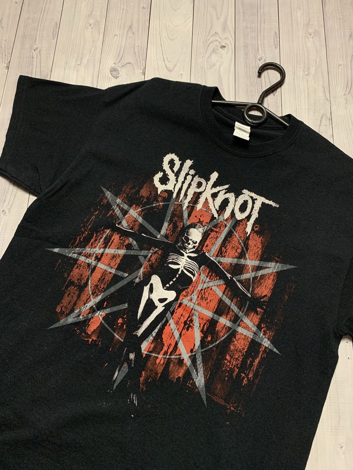Slipknot × Vintage Vintage slipknot rock tee rare logo size L Size US L / EU 52-54 / 3 - 6 Thumbnail