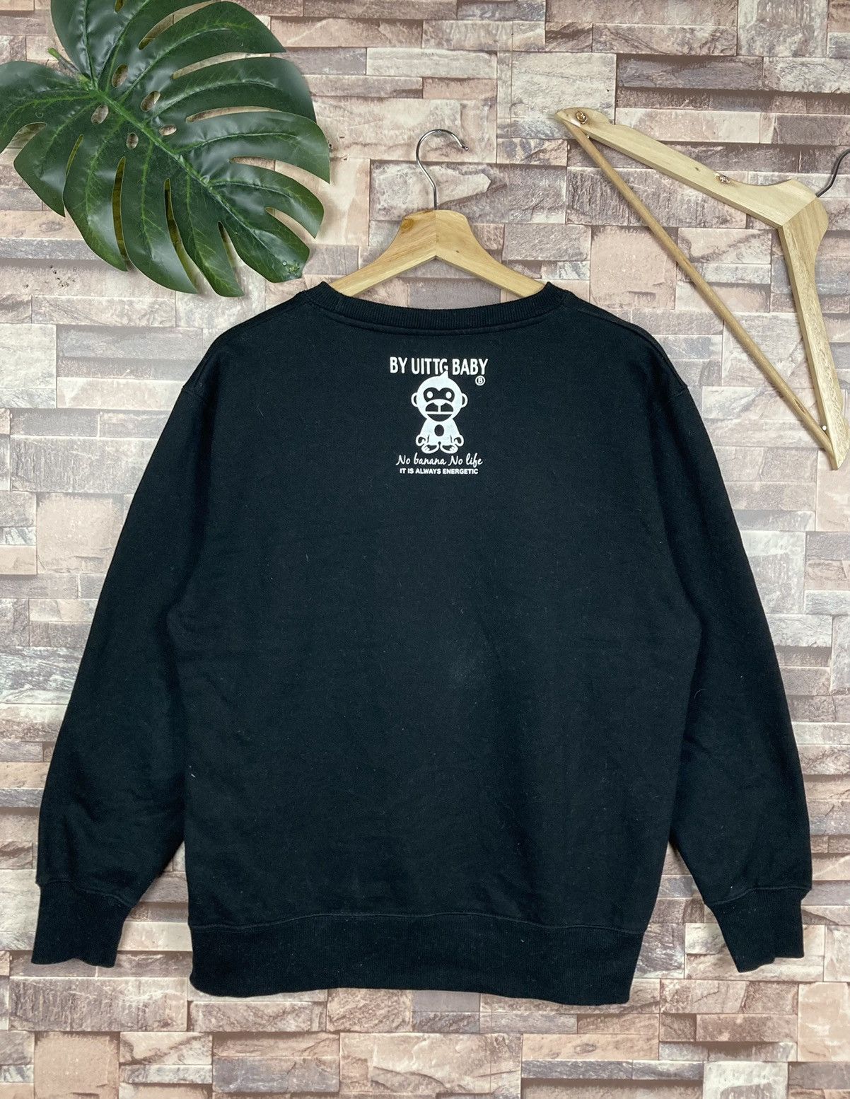Japanese Brand Uittg Baby Big Logo Inspired Baby Milo #38-3 Size US L / EU 52-54 / 3 - 2 Thumbnail
