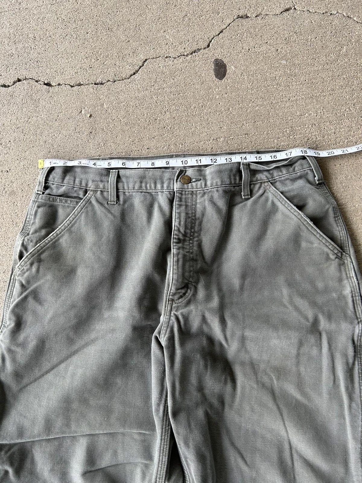 Carhartt Vintage Olive green carhartt carpenter pants🌲 Size US 32 / EU 48 - 2 Thumbnail