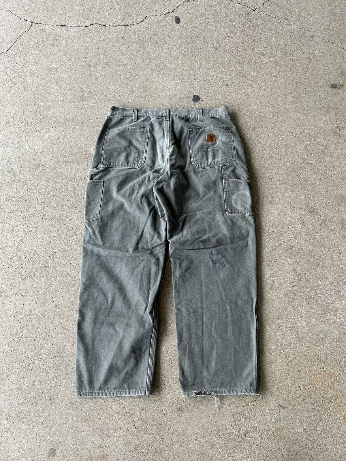 Carhartt Vintage Olive green carhartt carpenter pants🌲 Size US 32 / EU 48 - 5 Thumbnail