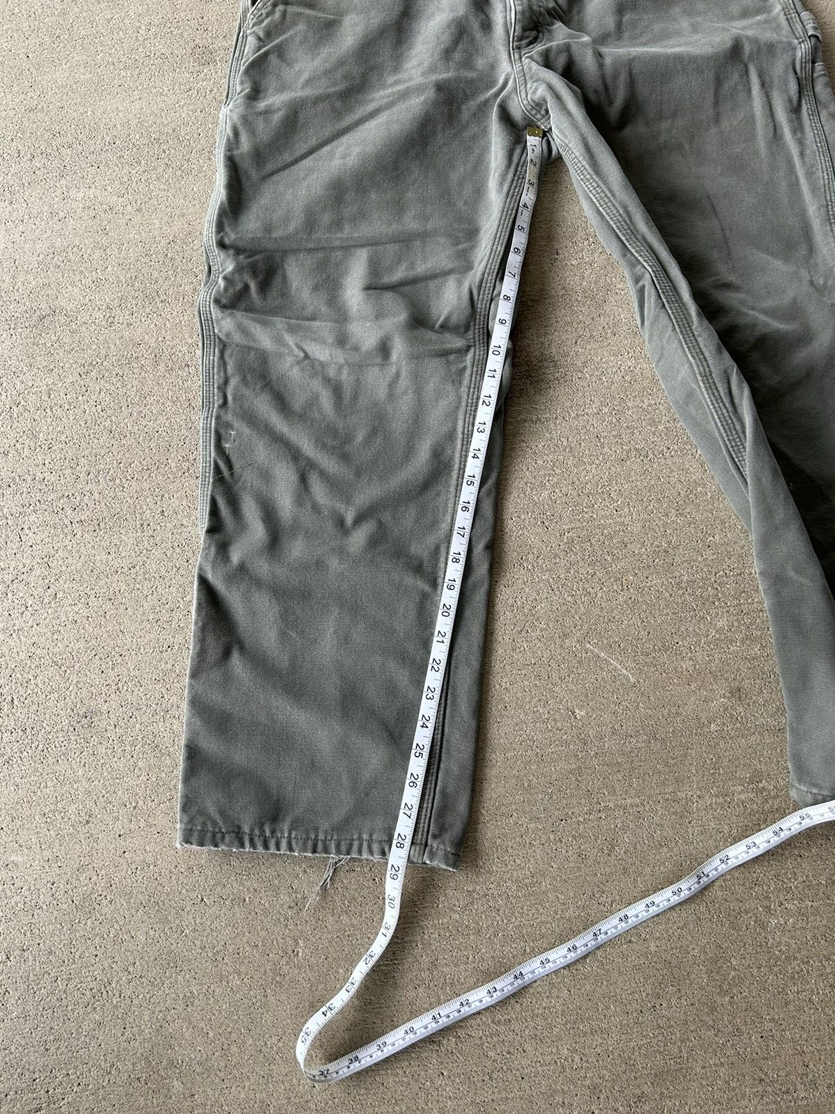 Carhartt Vintage Olive green carhartt carpenter pants🌲 Size US 32 / EU 48 - 4 Thumbnail