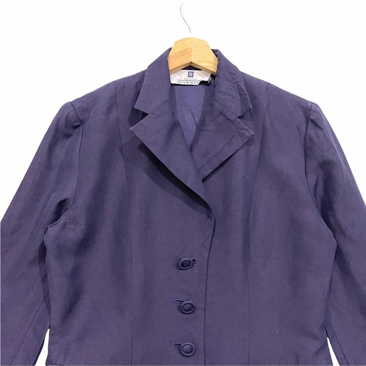 Designer × Givenchy × Vintage Vintage 90s Givenchy Light Button Jacket Size S / US 4 / IT 40 - 3 Thumbnail
