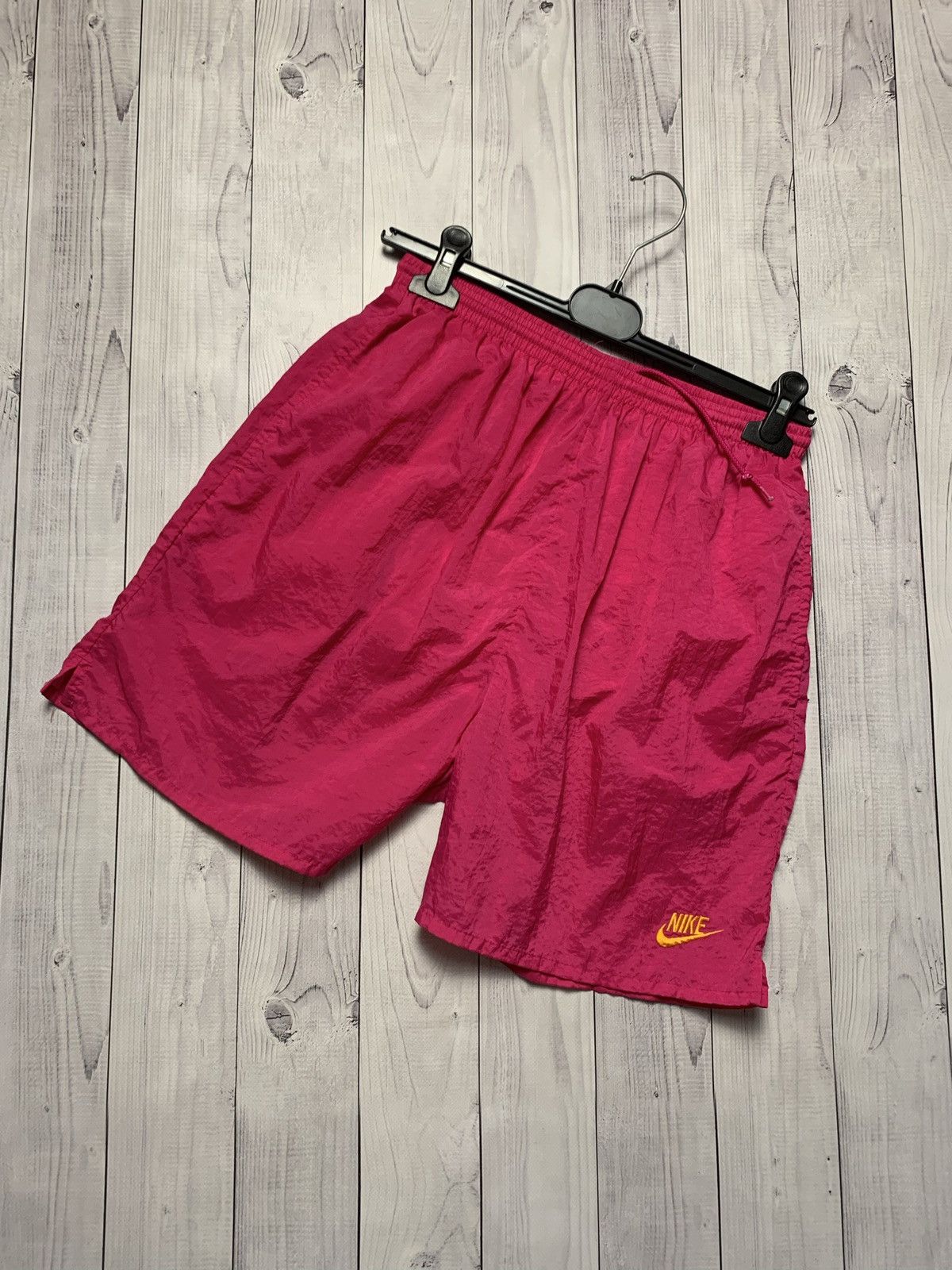 Nike × Vintage Vintage Nike shorts big logo size M rare Size US 32 / EU 48 - 4 Thumbnail