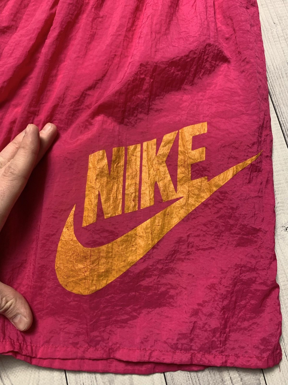 Nike × Vintage Vintage Nike shorts big logo size M rare Size US 32 / EU 48 - 3 Thumbnail