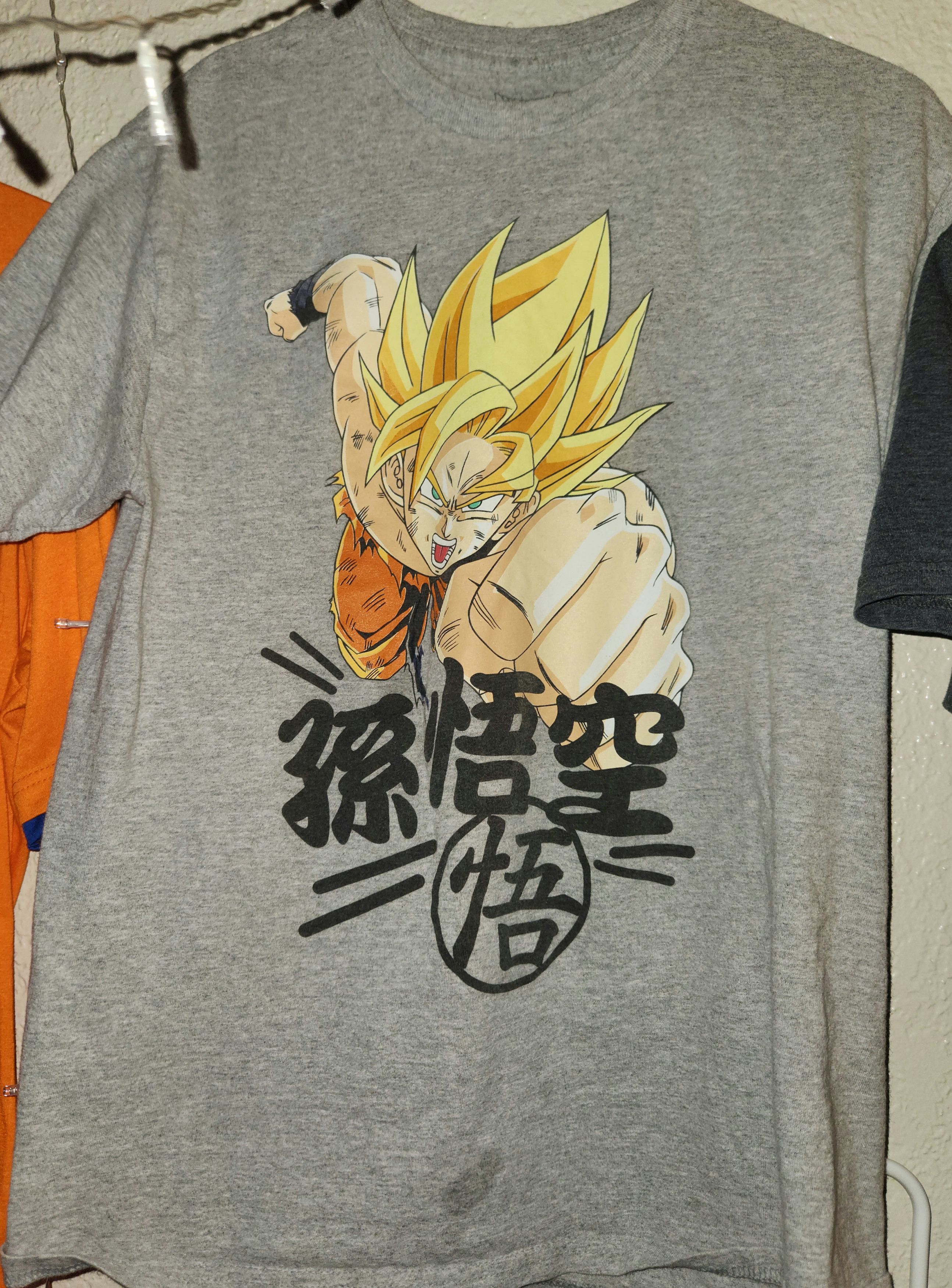 T-shirt Vintage Dragon Ball Z 1997 - Taille M Bleu Marine - Édition Collector