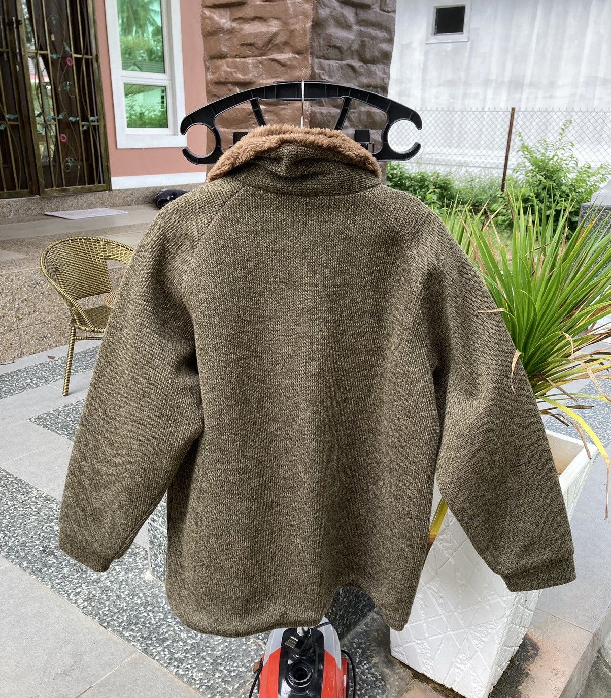 Japanese Brand Aronde wool button jacket Size US L / EU 52-54 / 3 - 2 Thumbnail
