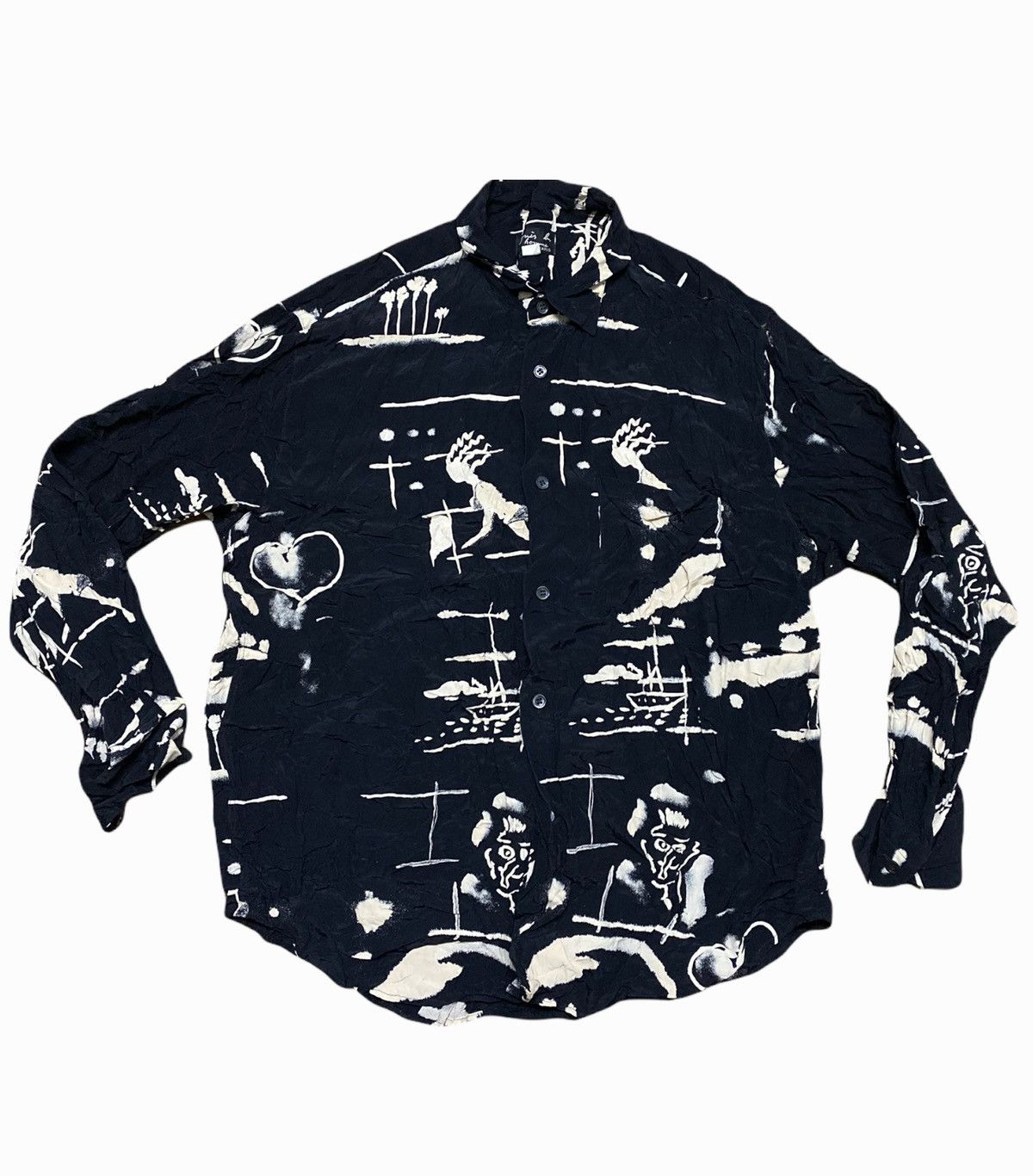 agnes b. Agnes b Artwork Painting luxury Size US S / EU 44-46 / 1 - 1 Thumbnail